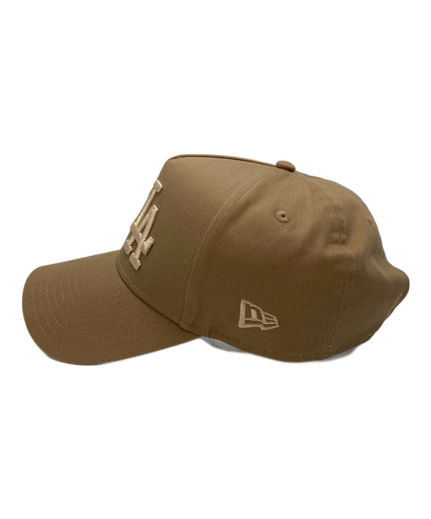 中古・古着通販】New Era (ニューエラ) ダブルロゴキャップ ベージュ