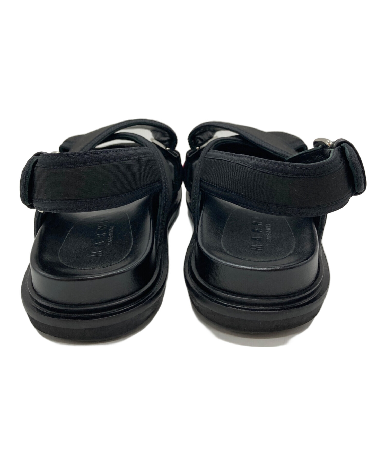 中古・古着通販】MARNI (マルニ) FUSSBETT SANDAL ブラック サイズ:37