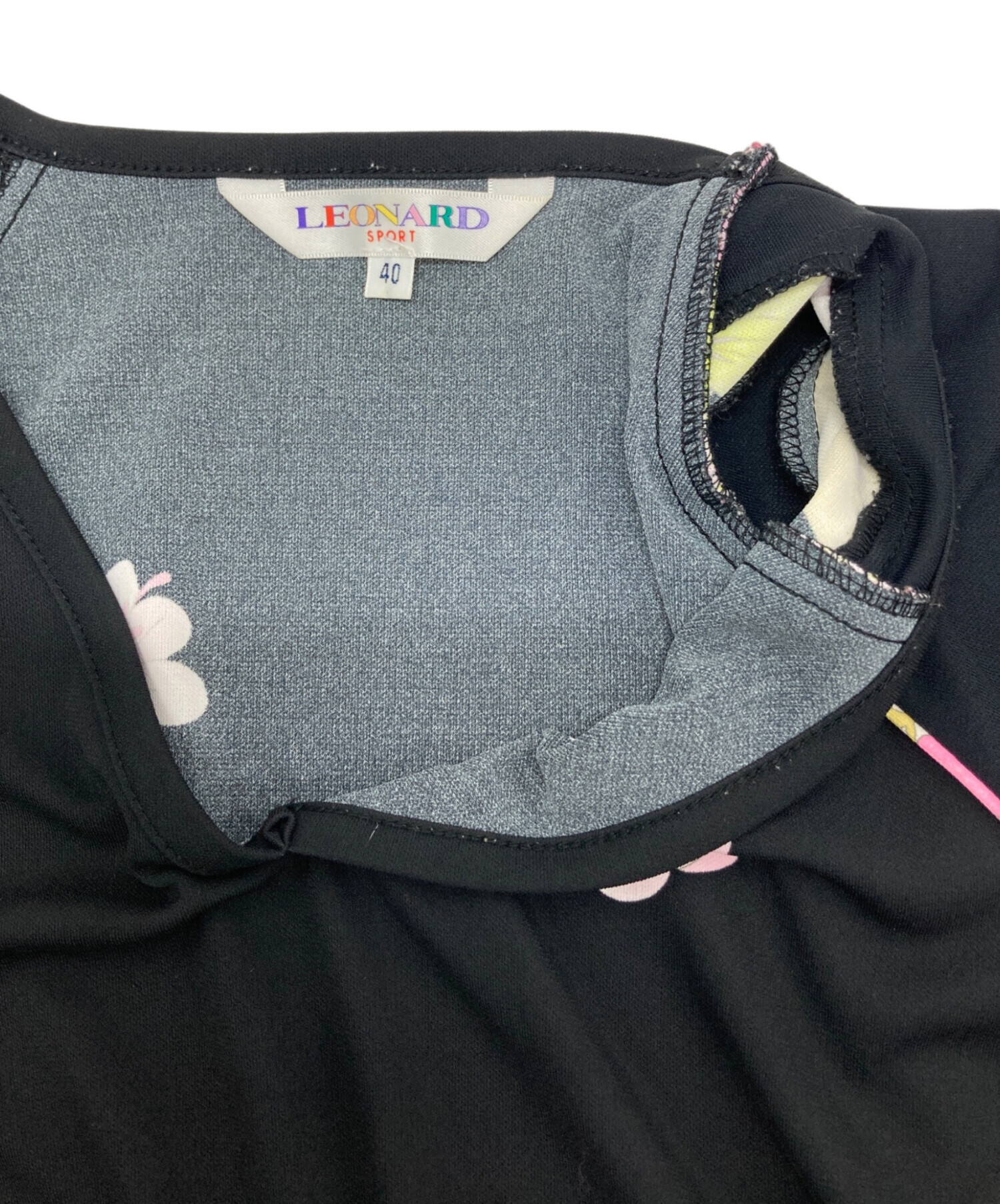 中古・古着通販】LEONARD SPORT (レオナール スポーツ) 花柄半袖