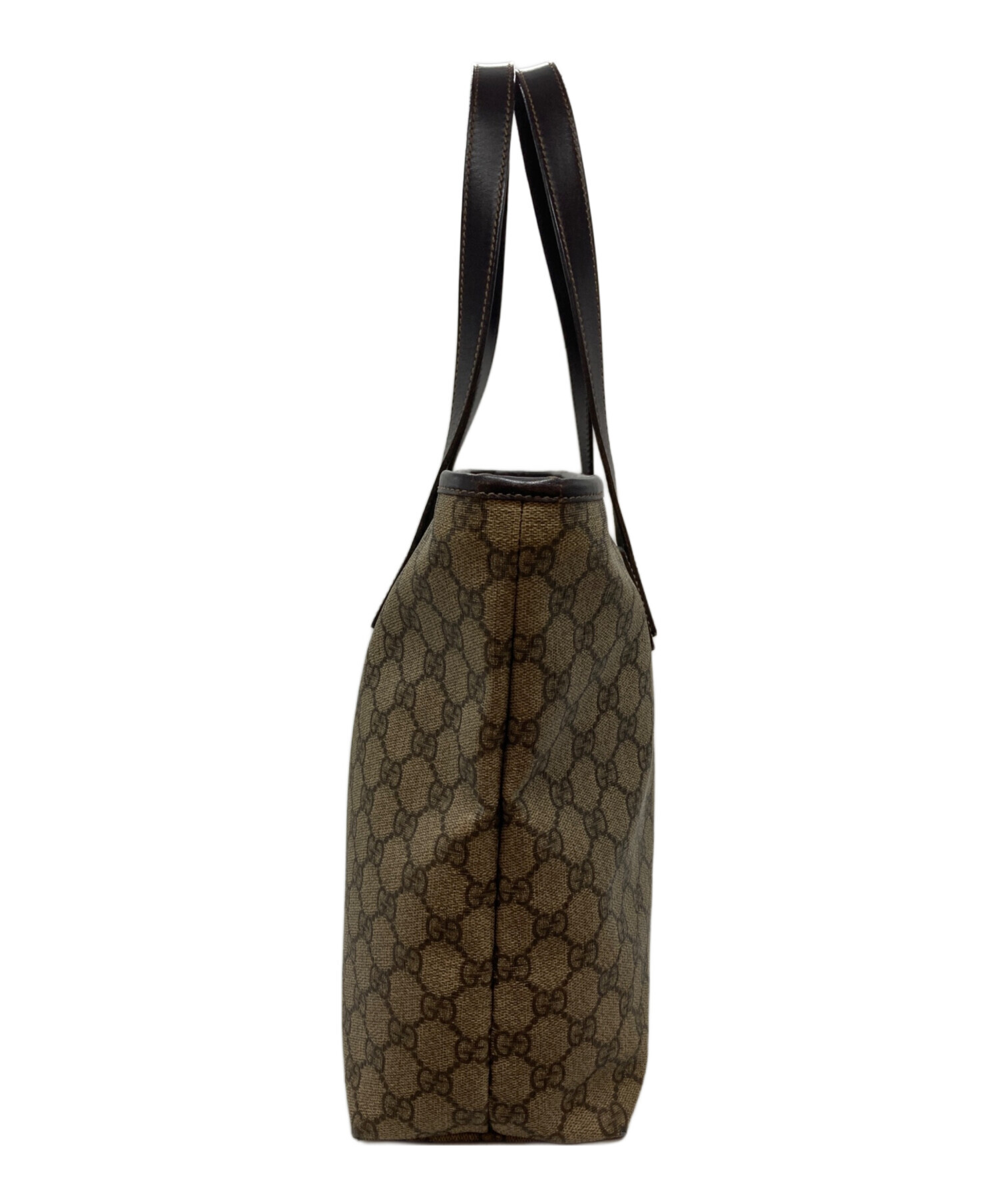 中古・古着通販】GUCCI (グッチ) GGスプリーム トートバッグ ベージュ