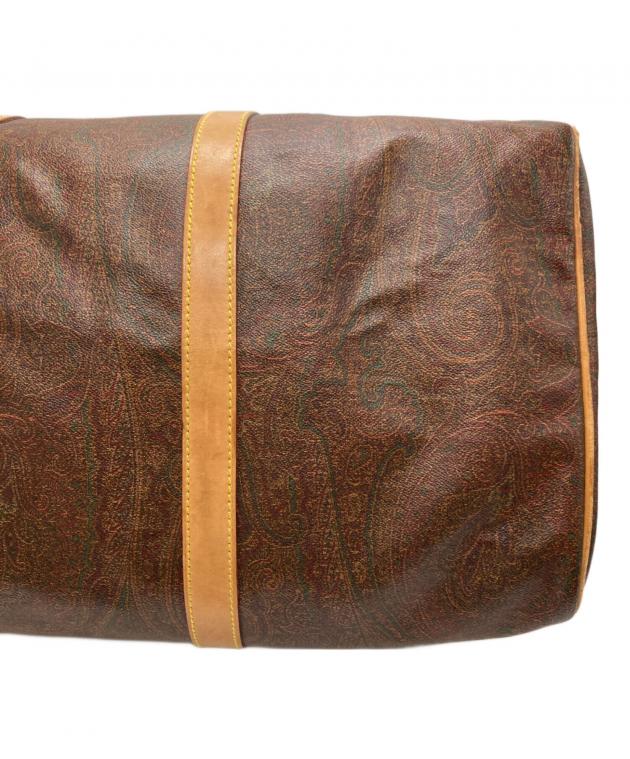 ETRO/エトロ ペイズリー柄 2way ボストンバッグ 南京錠付き 中古・古着通販】ETRO (エトロ) ペイズリー柄2WAYボストンバッグ