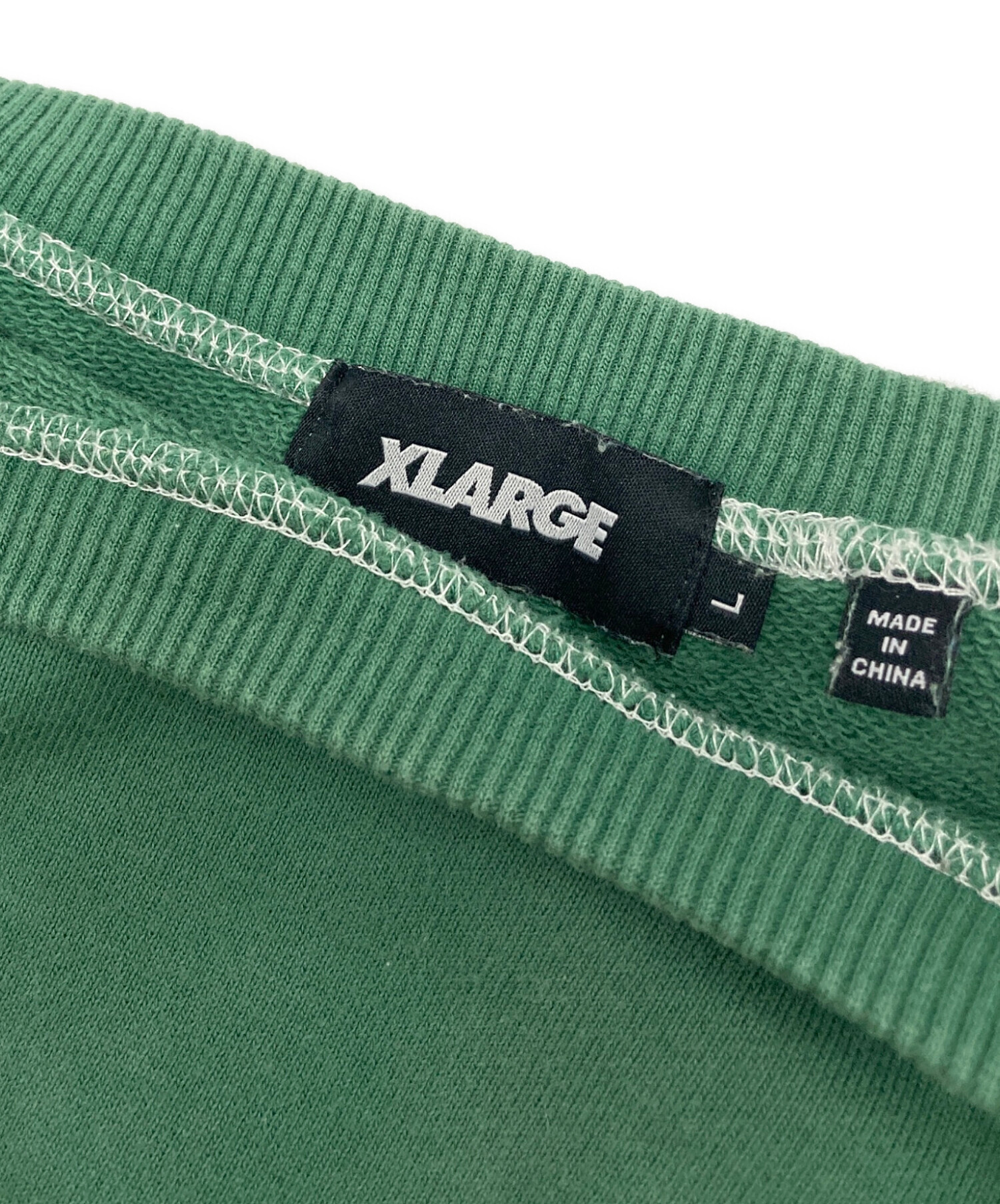 中古・古着通販】X-LARGE (エクストララージ) STITCH CREWNECK SWEAT