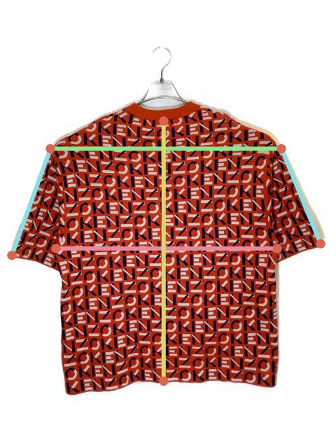 中古・古着通販】KENZO (ケンゾー) 半袖ロゴニット オレンジ サイズ:Ⅿ
