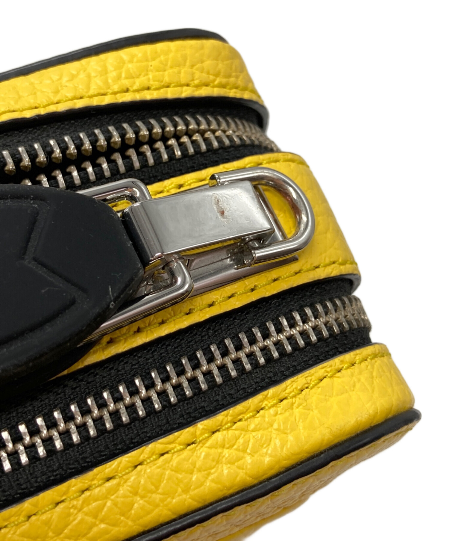 【美品✨】マークジェイコブス 2way ボックスバッグ 黄色 ヴィンテージ加工 中古・古着通販】MARC JACOBS (マークジェイコブス) テクスチャード