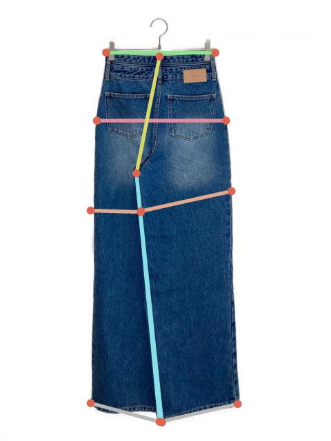 中古・古着通販】SENEE (セニー) layered wide straight denim