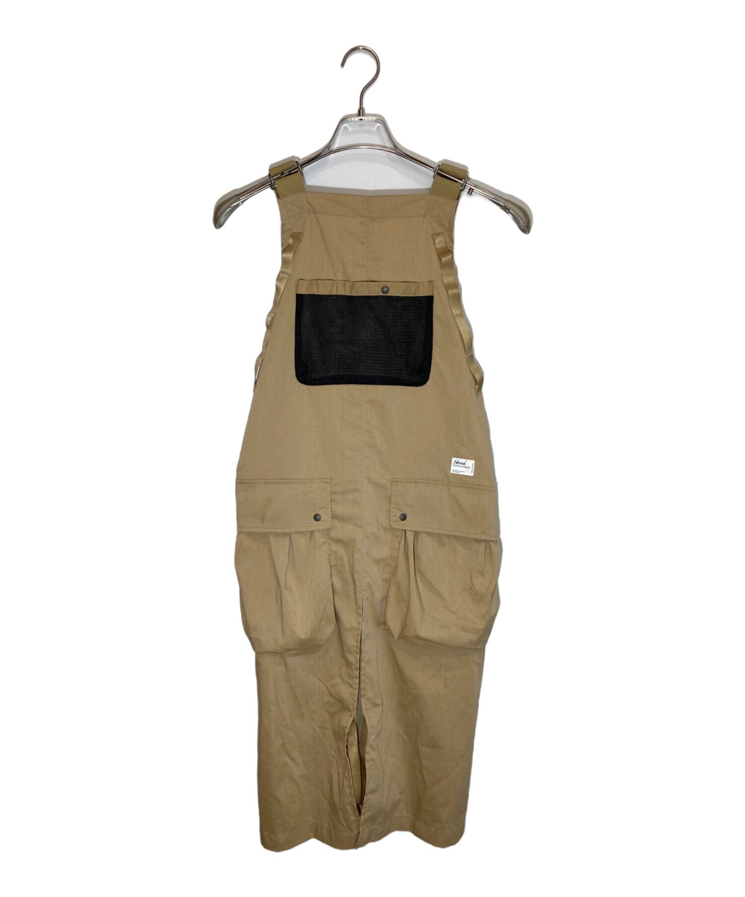 NANGA　TAKIBI RIPSTOP FIELD APRON ベージュ　F 中古・古着通販】NANGA (ナンガ) タキビリップストップ フィールド