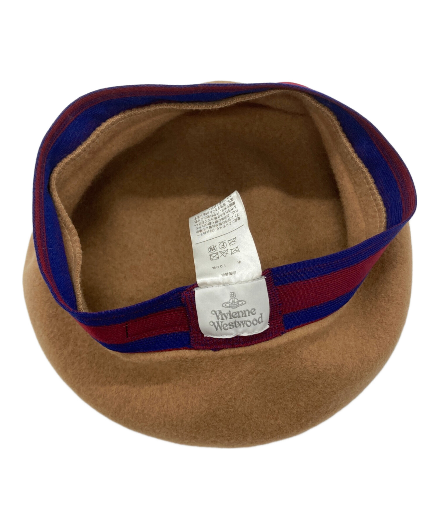 vivienne westwood ベレー帽 モカブラウン 中古・古着通販】Vivienne Westwood (ヴィヴィアンウエストウッド