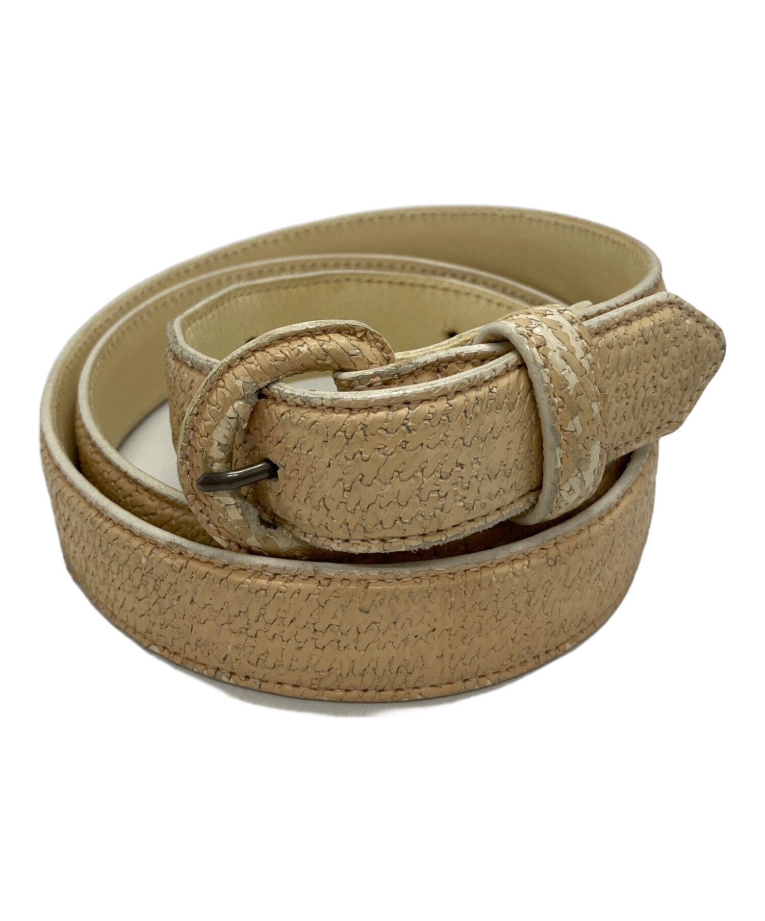 DRIES VAN NOTTEN ベルト 中古・古着通販】DRIES VAN NOTEN (ドリスヴァンノッテン) レザ-ベルト