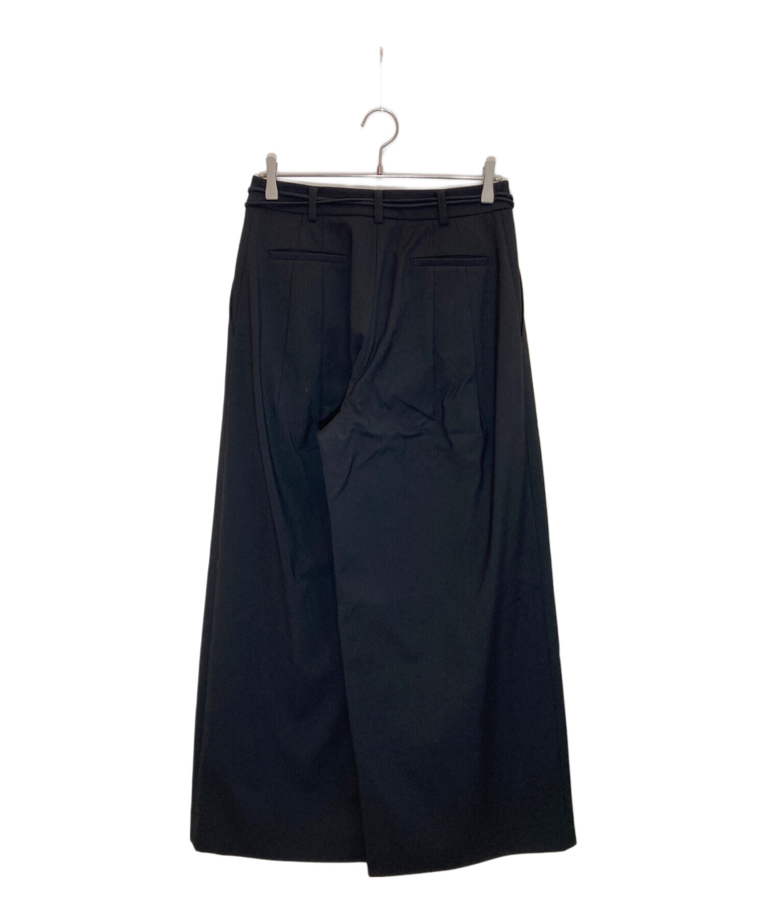 中古・古着通販】hyein seo (ヘインソ) ベルト付タックワイドパンツ