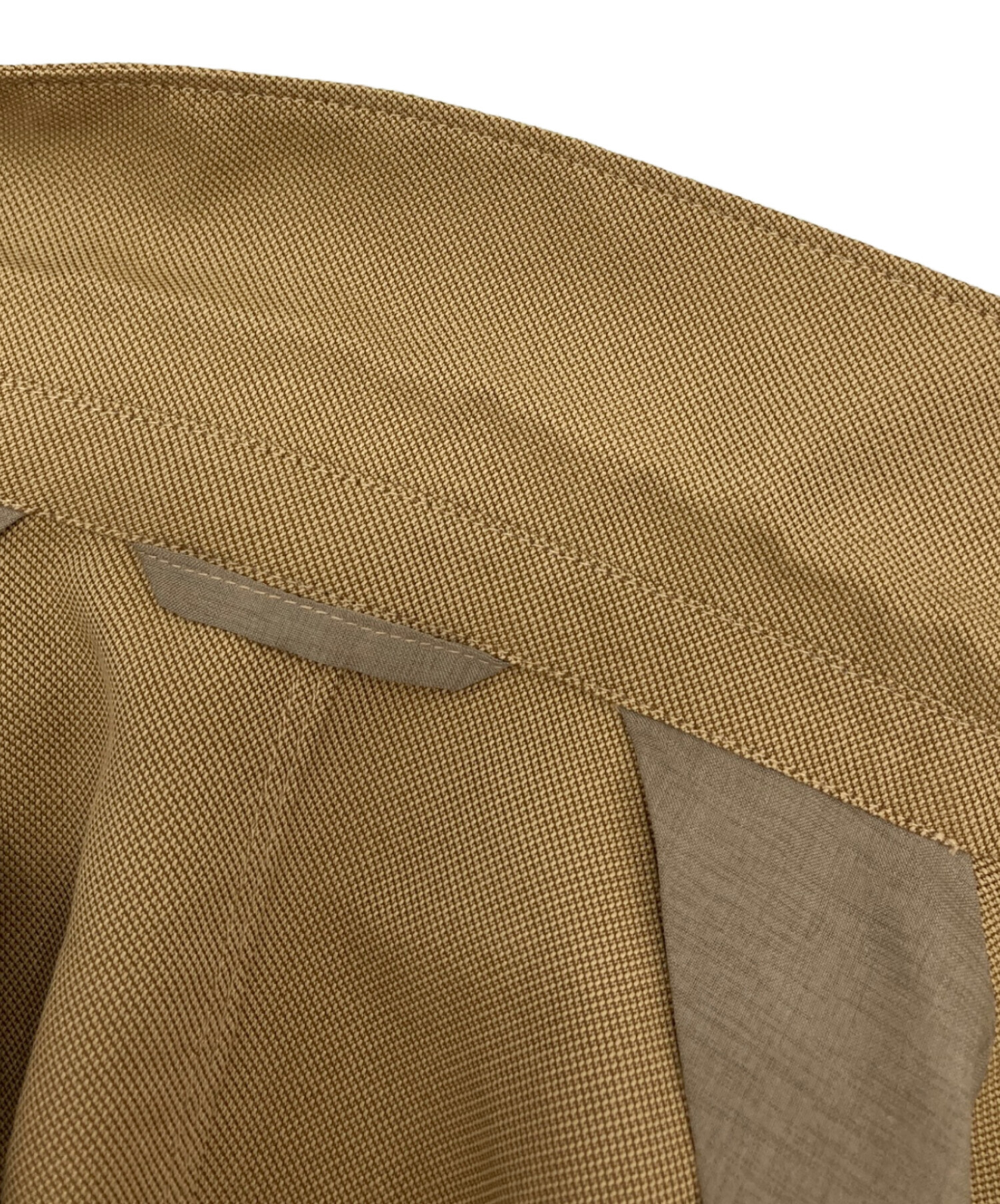 中古・古着通販】LACOSTE (ラコステ) テーラードジャケット ベージュ 