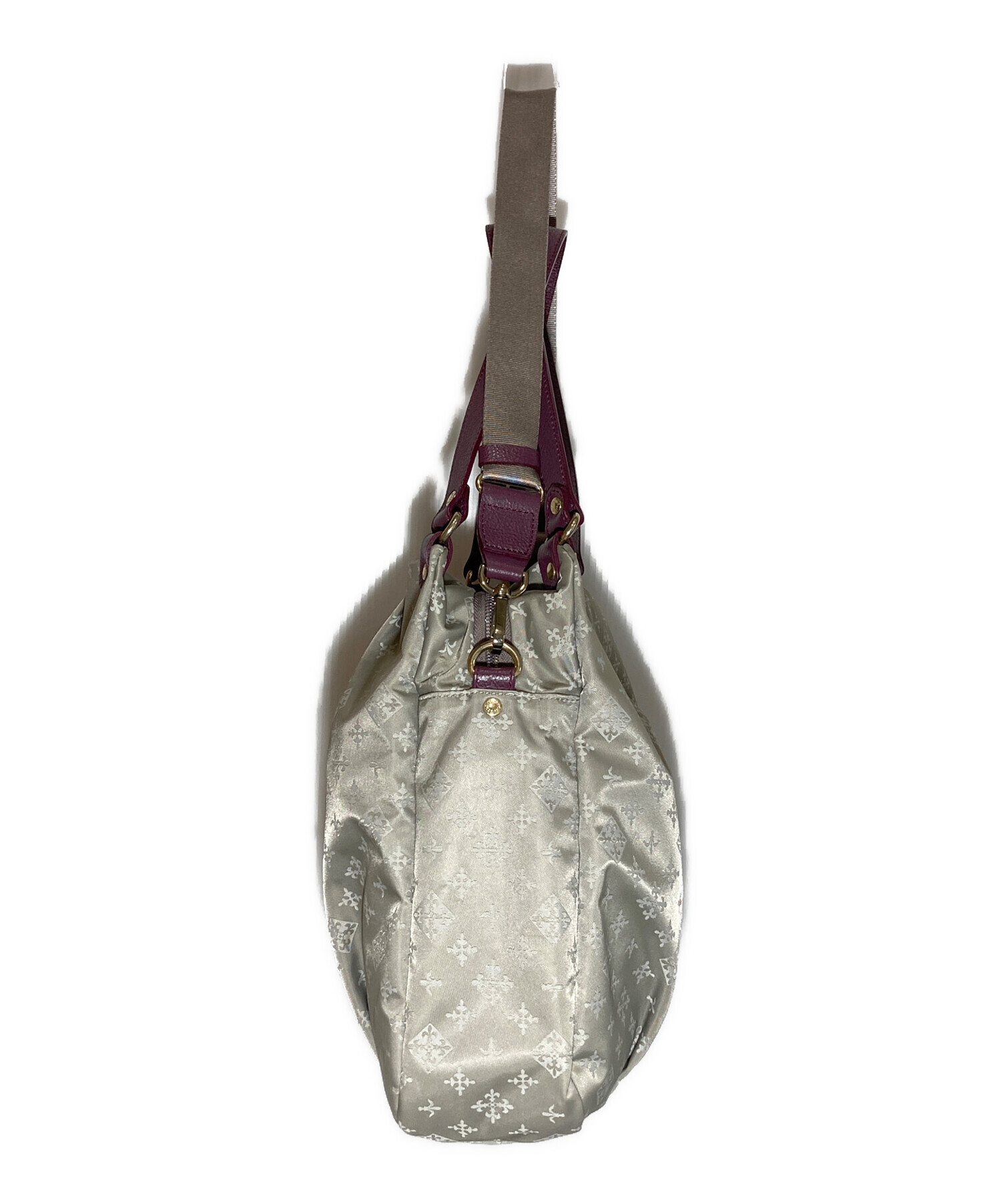 美品 russet TRAVEL SERIES モノグラム 2wayバッグ A4 中古・古着通販】russet (ラシット) モノグラム柄2WAYショルダーバッグ