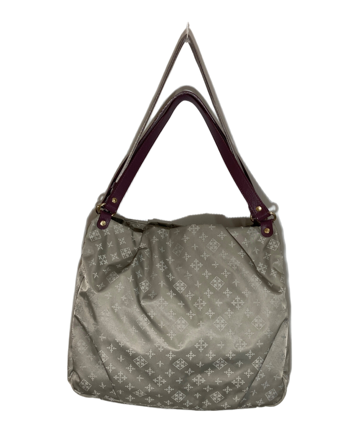 美品 russet TRAVEL SERIES モノグラム 2wayバッグ A4 中古・古着通販】russet (ラシット) モノグラム柄2WAYショルダーバッグ