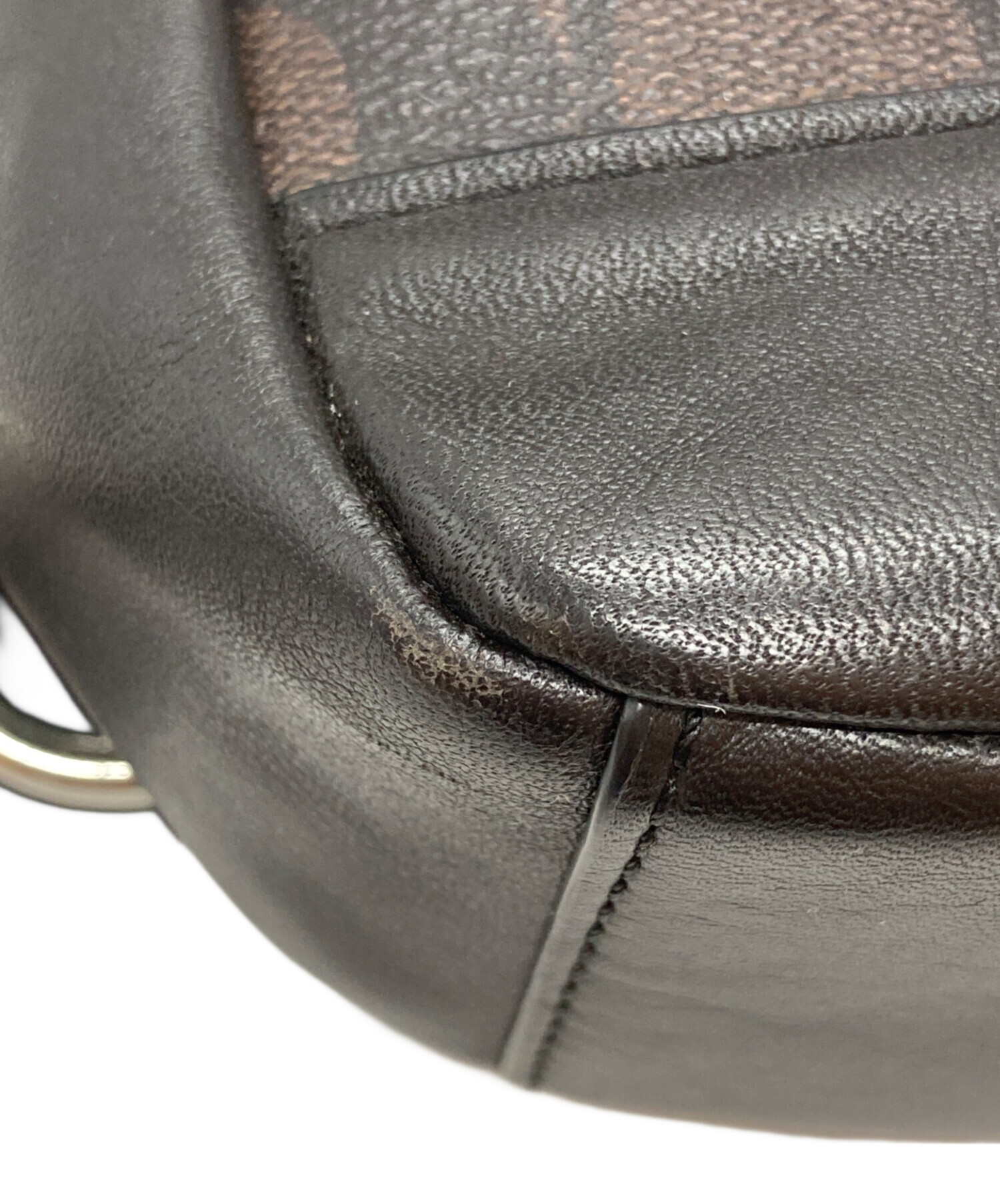 未使用　COACH ボディバッグ ブラウンレザー 中古・古着通販】COACH (コーチ) ボディーバッグ ブラウン サイズ