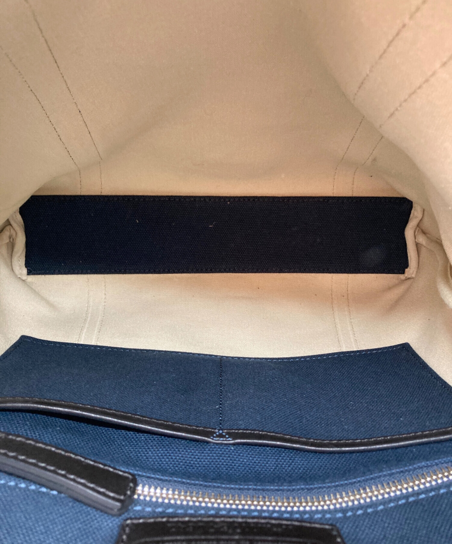 中古・古着通販】COACH (コーチ) キャンバスレザートートバッグ