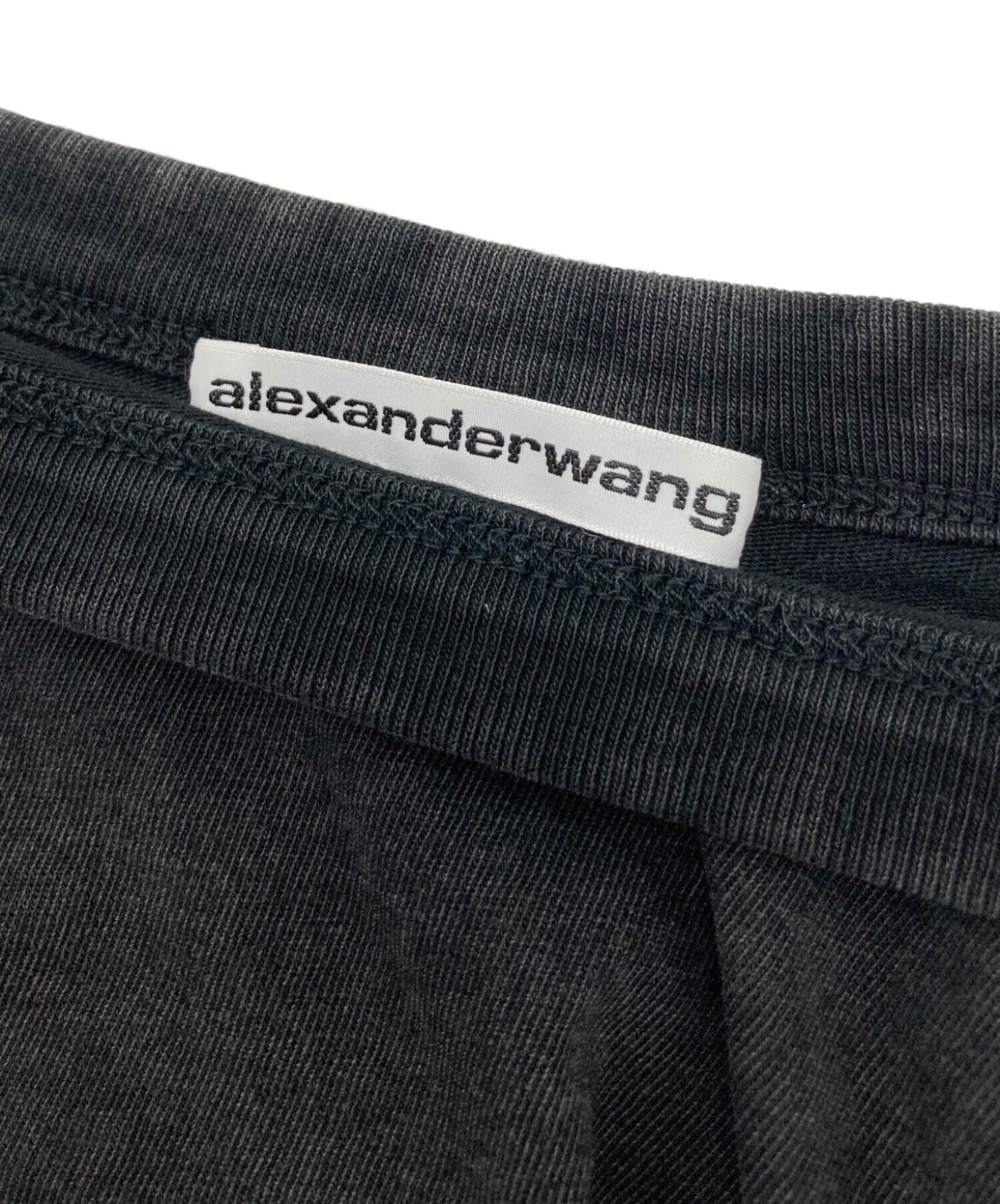 中古・古着通販】ALEXANDER WANG (アレキサンダー・ワン) ロゴプリント