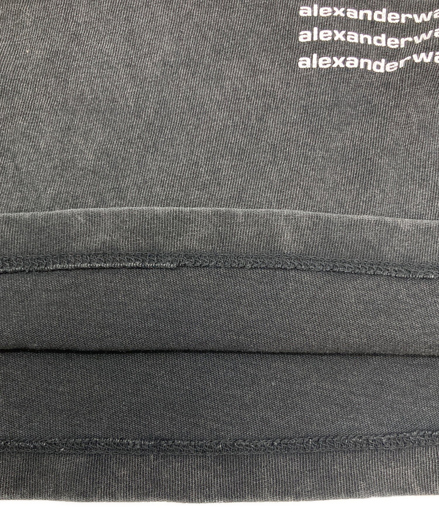 中古・古着通販】ALEXANDER WANG (アレキサンダー・ワン) ロゴプリント