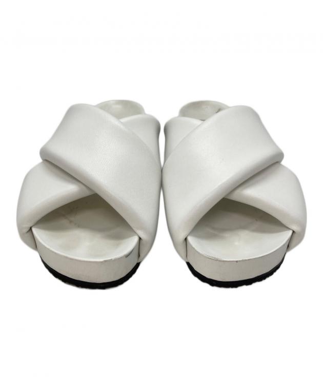 中古・古着通販】JIL SANDER (ジルサンダー) クロスストラップサンダル