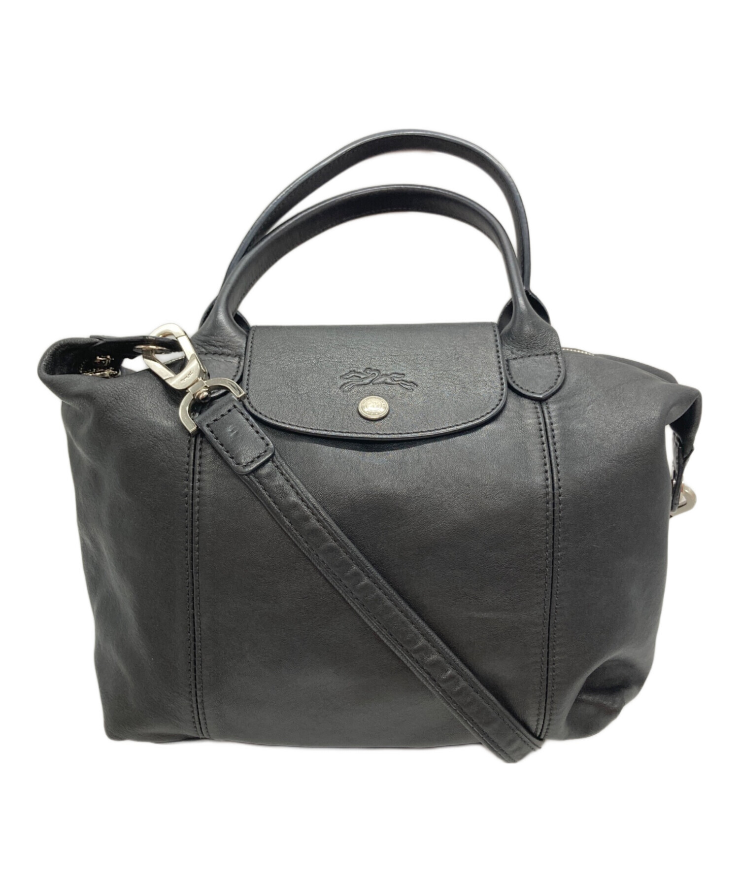 中古・古着通販】LONGCHAMP (ロンシャン) ル・プリアージュ キュイール