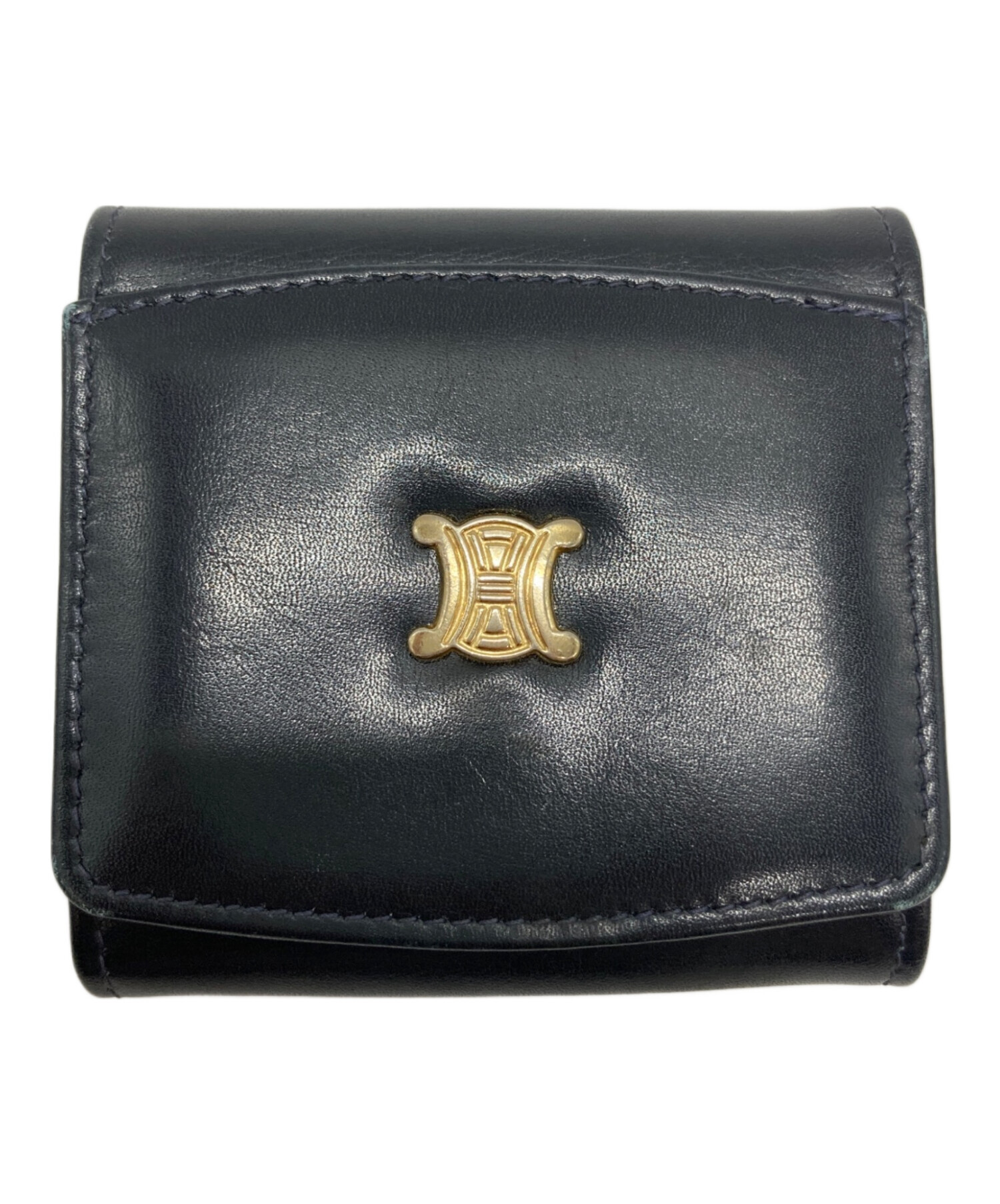 中古・古着通販】CELINE (セリーヌ) マカダムがま口コインケース