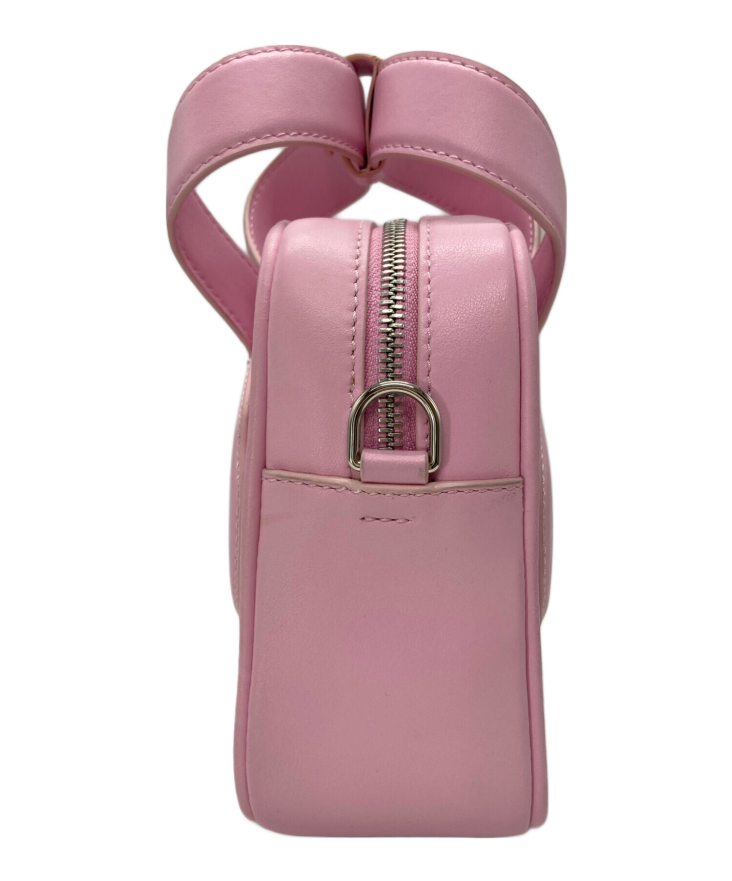 中古・古着通販】courreges (クレージュ) ループ2WAYバッグ ピンク