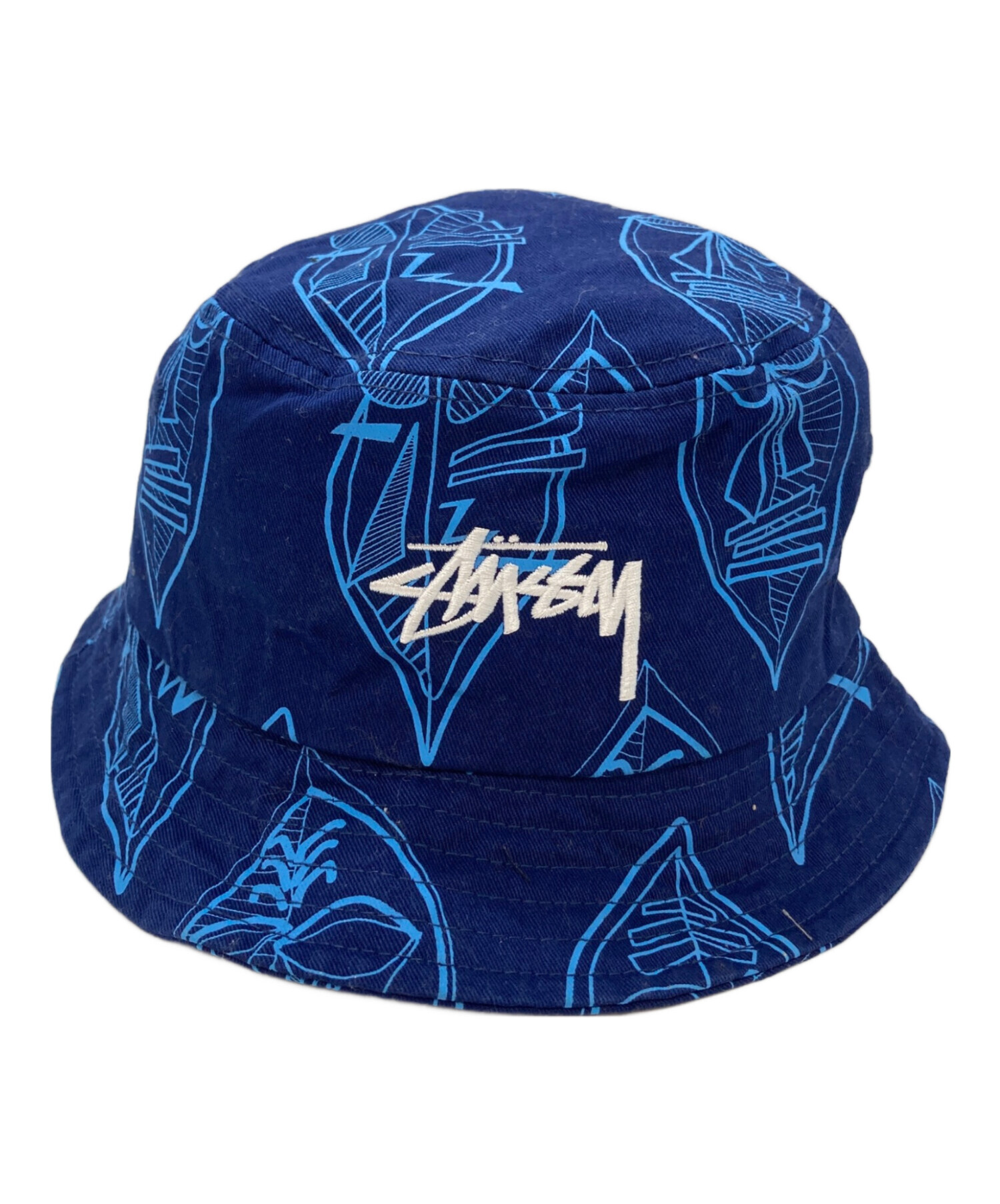 中古・古着通販】stussy (ステューシー) ZULU BUCKET HAT ブルー