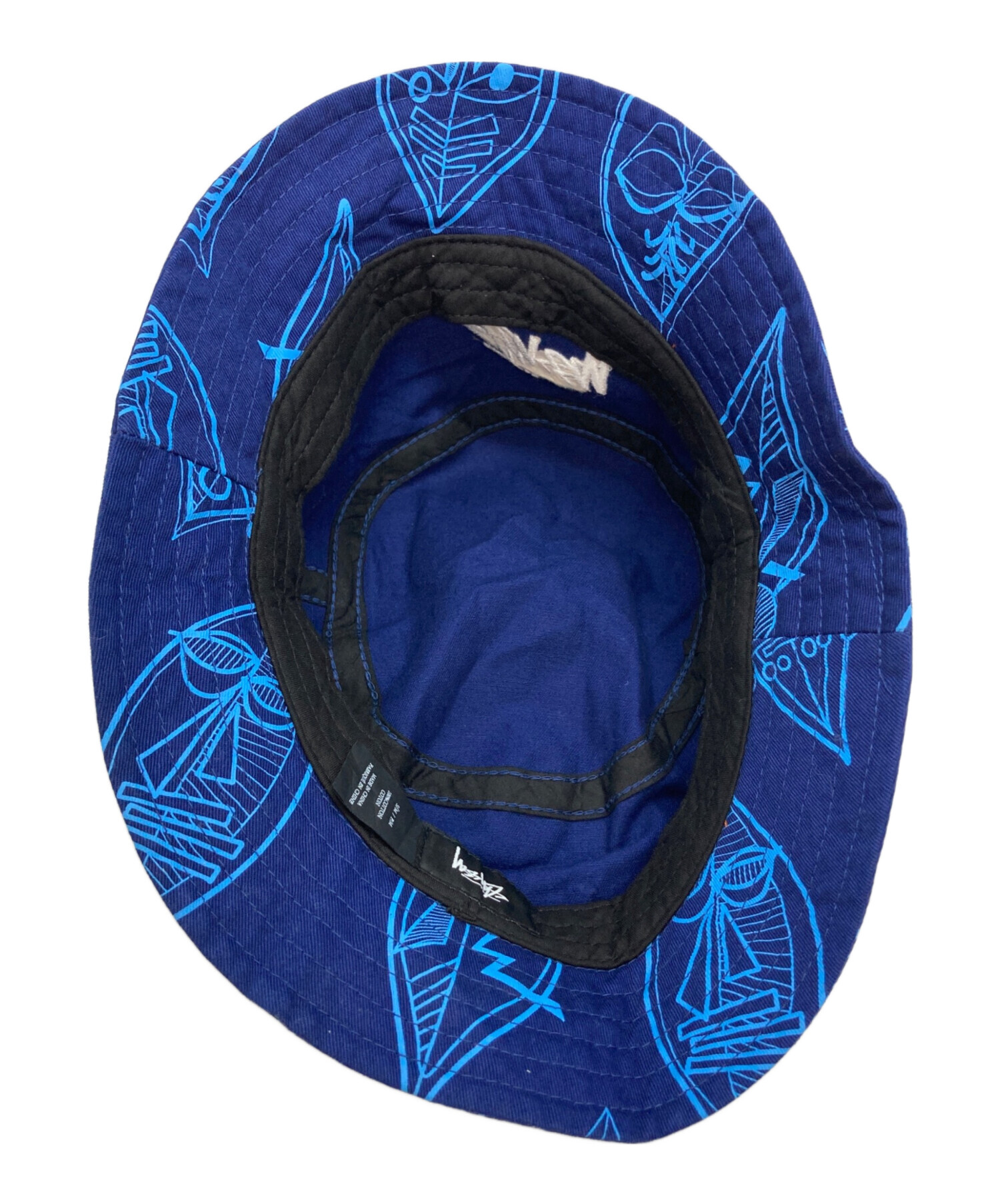 中古・古着通販】stussy (ステューシー) ZULU BUCKET HAT ブルー