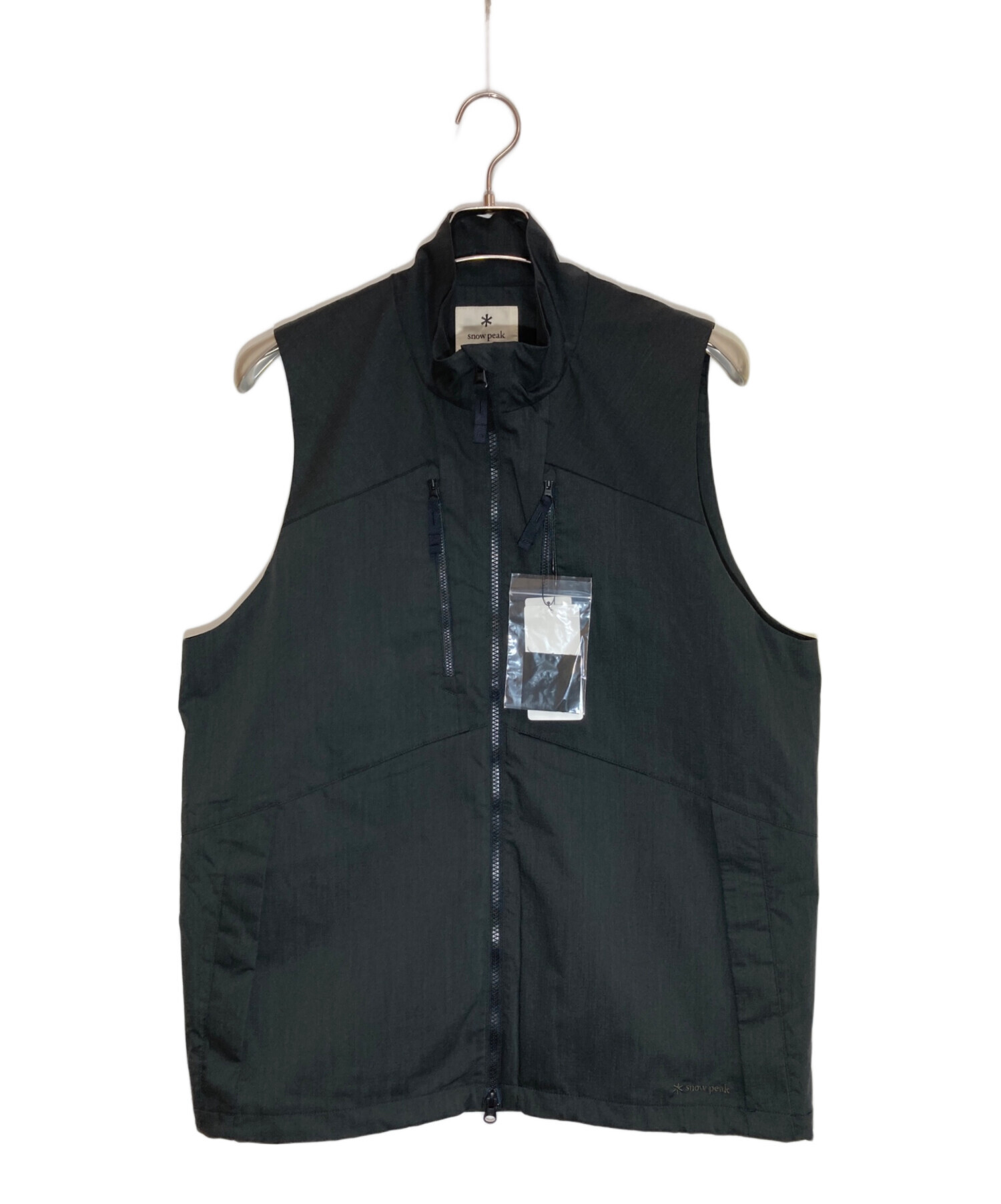 トップス  peak Stretch FR Vest Black 中古・古着通販】snow peak (スノーピーク) FR Stretch Vest ブラック