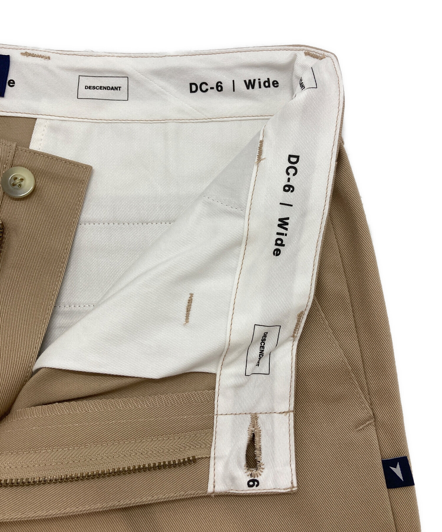 中古・古着通販】DESCENDANT (ディセンダント) DC-6 Wide ベージュ