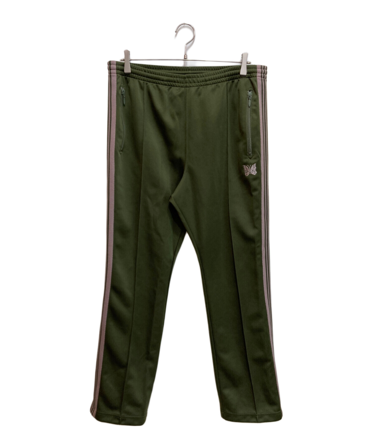 中古・古着通販】Needles (ニードルズ) Narrow Track Pant グリーン