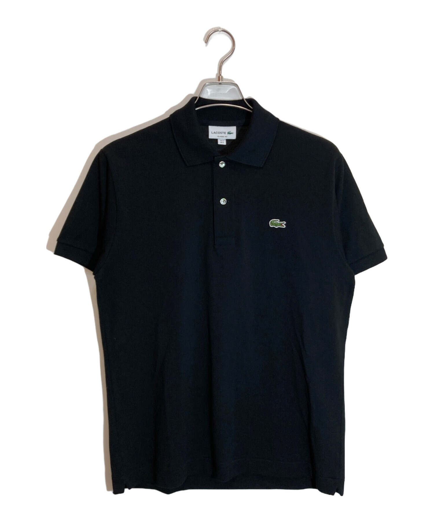 ラコステ　ポロシャツ　USMサイズ　新品未使用定価17000円 中古・古着通販】LACOSTE (ラコステ) ポロシャツ ブラック サイズ:SIZE