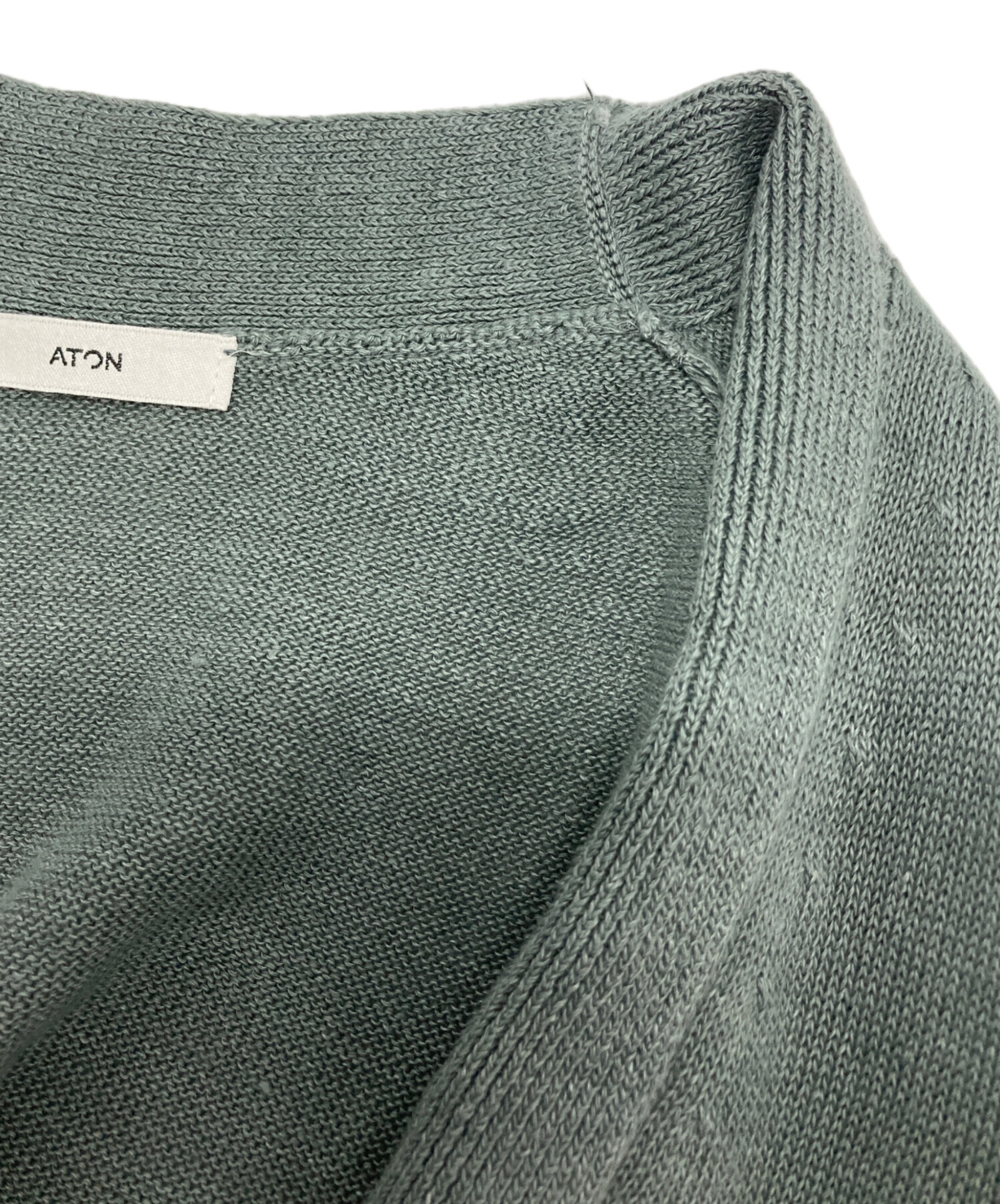中古・古着通販】ATON (エイトン) ヘンプニットオーバーサイズ