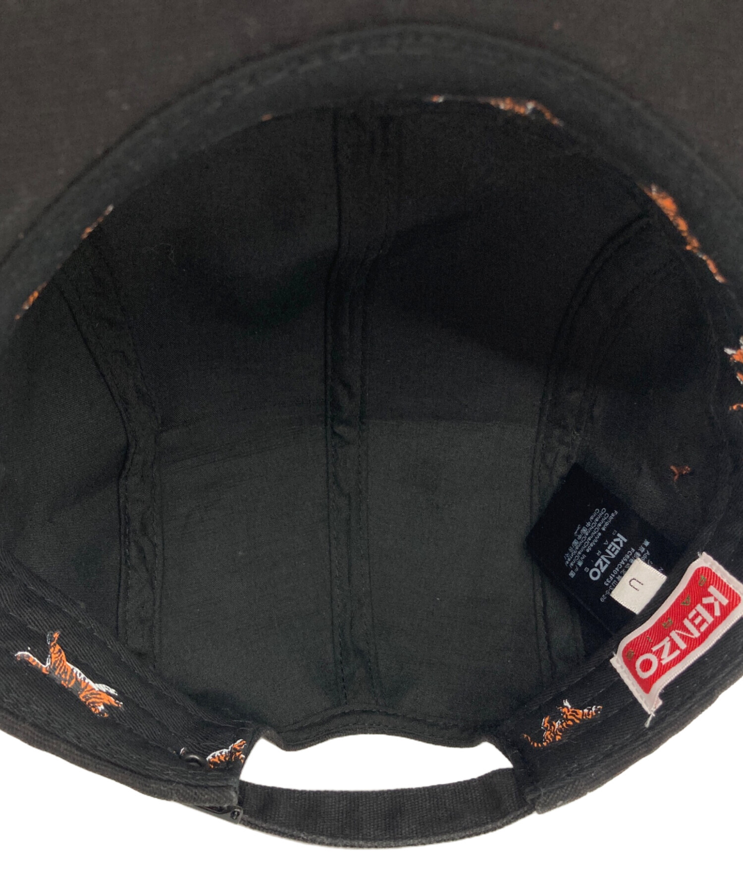 中古・古着通販】KENZO (ケンゾー) ベースボールキャップ ブラック