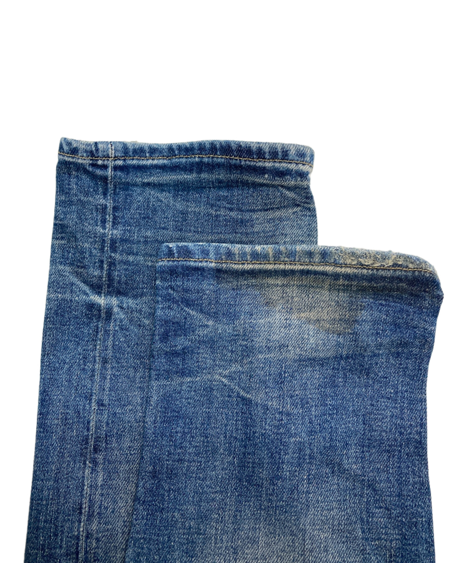 デンハム  リペア加工デニム 中古・古着通販】Denham (デンハム) リペア加工デニムパンツ