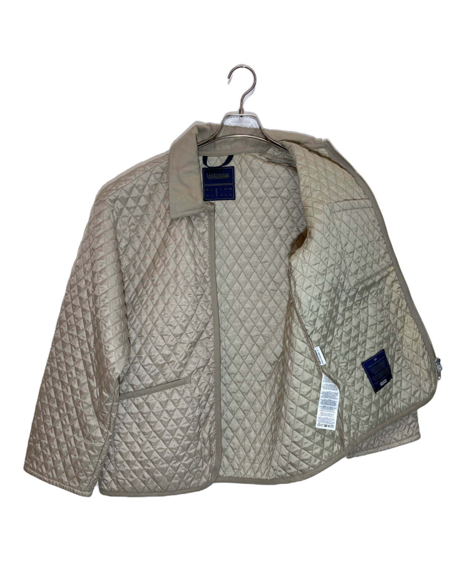 中古・古着通販】LAVENHAM (ラベンハム) ジップアップキルティング