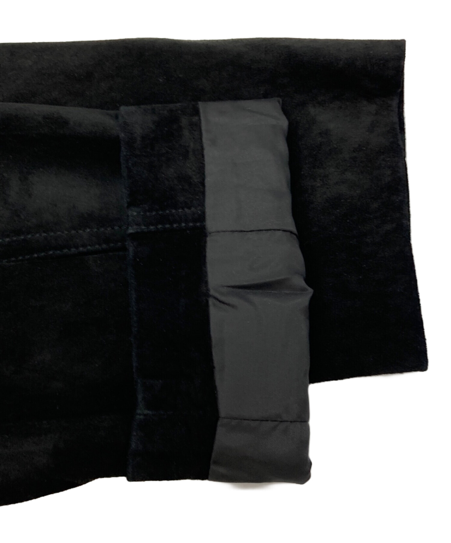 中古・古着通販】pasterip (パセリ) Suede leather jacket ブラック 