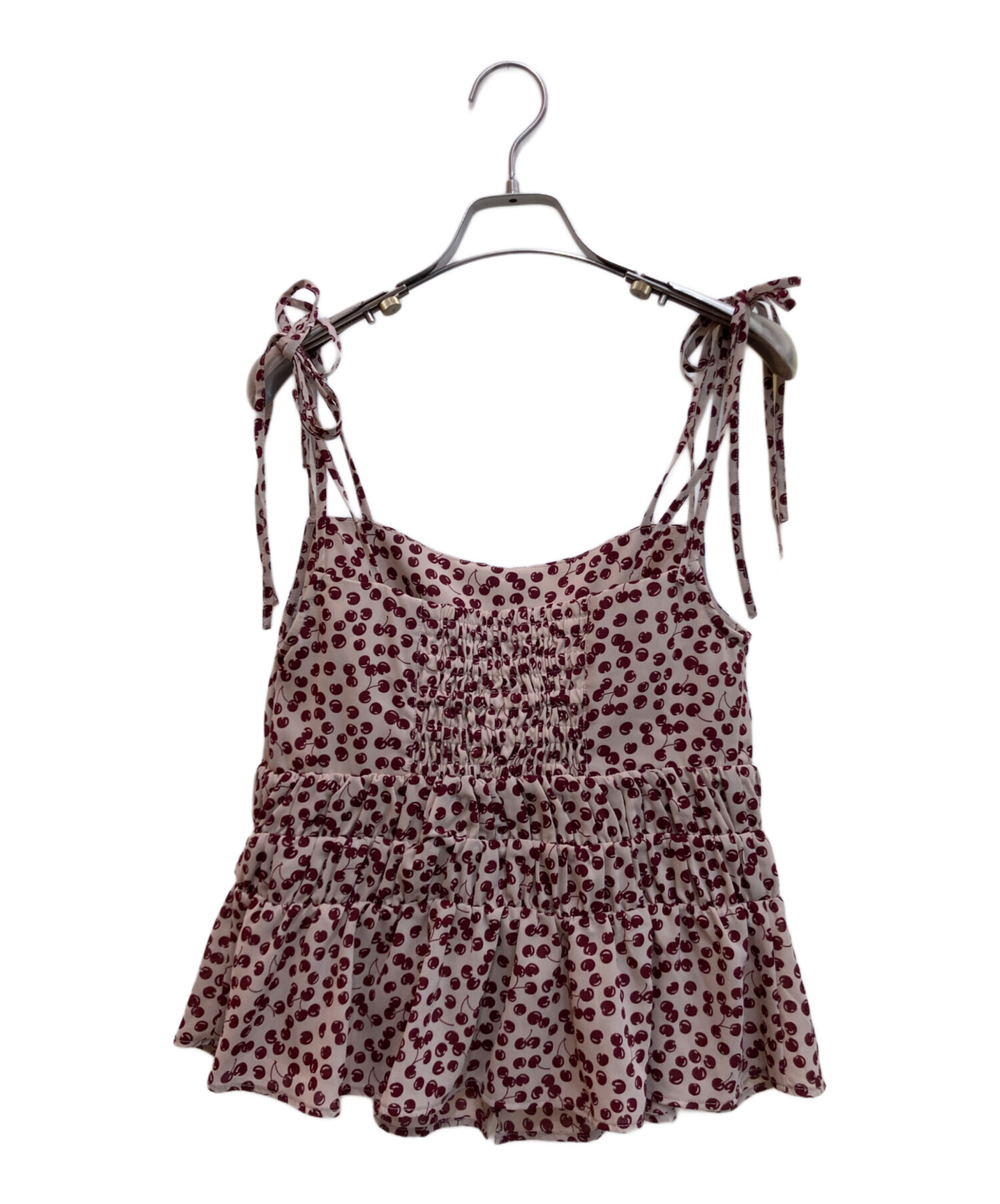 中古・古着通販】HER LIP TO (ハーリップトゥ) Cherry Pattern Strap 