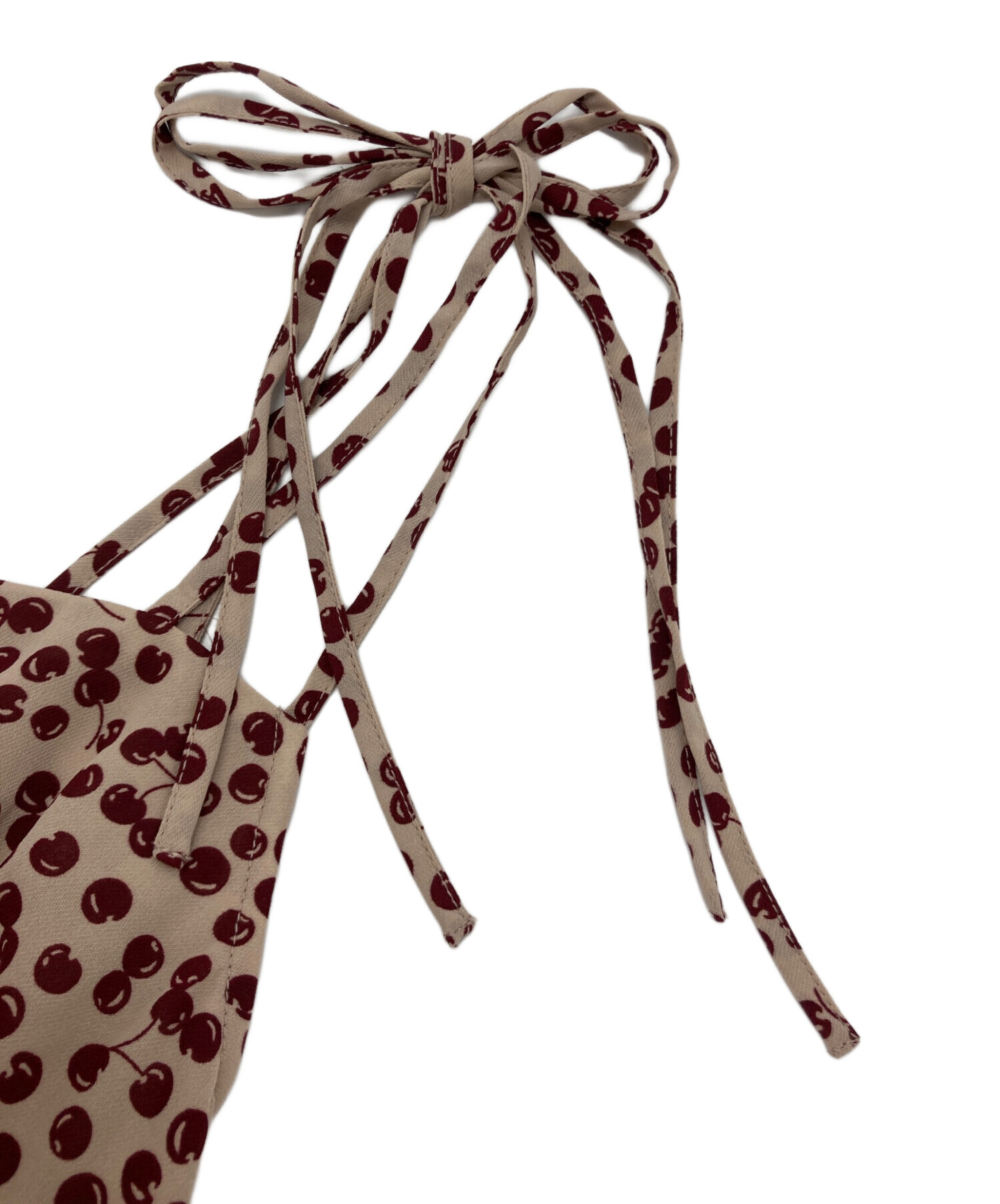 中古・古着通販】HER LIP TO (ハーリップトゥ) Cherry Pattern Strap 