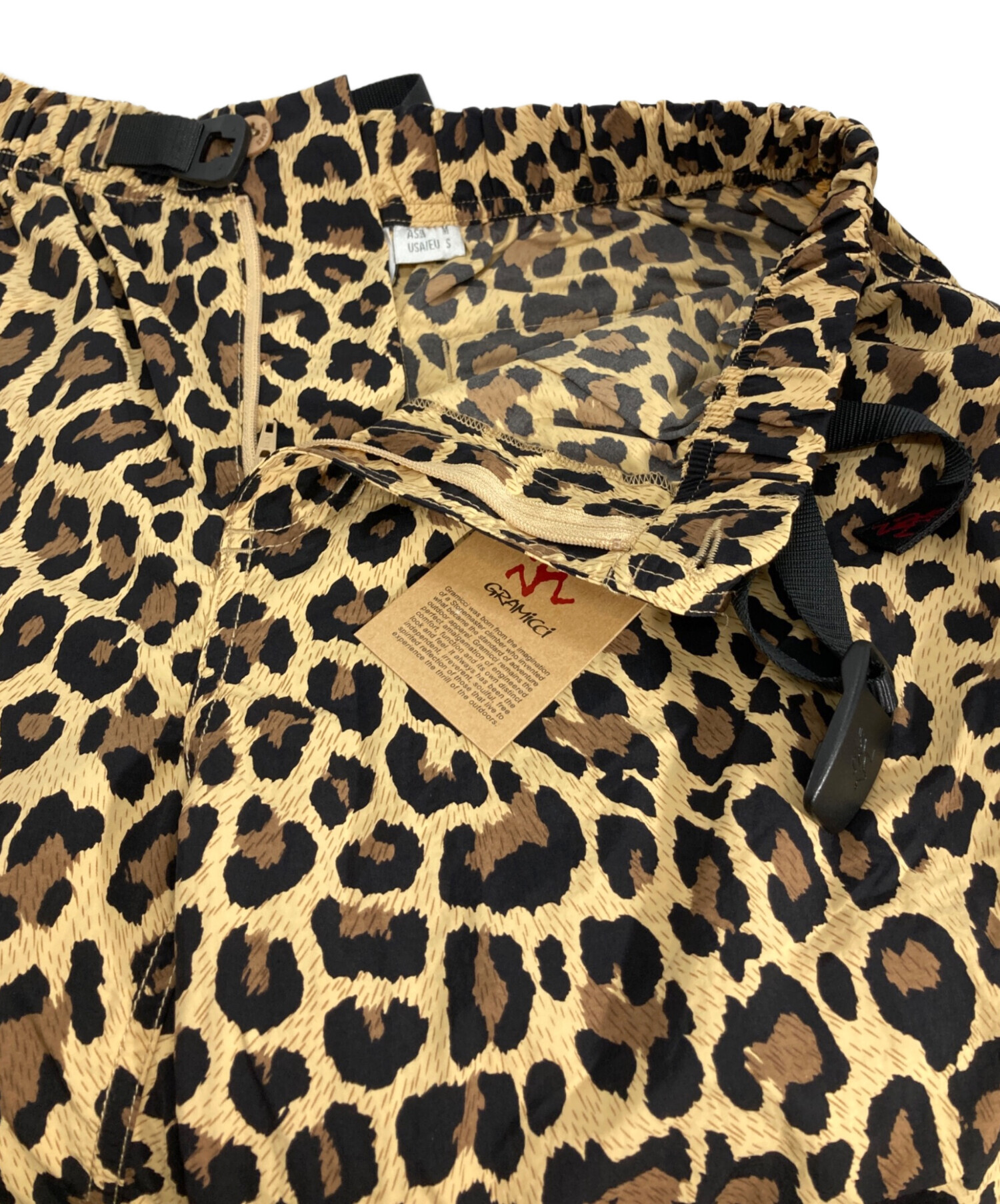 週末！美品GRAMICCI FREAK’S STORE 撥水　パンツ　レオパード 中古・古着通販】GRAMICCI (グラミチ) レオパードクライミングパンツ