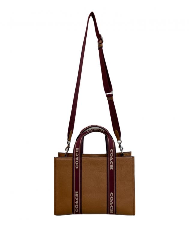 中古・古着通販】COACH (コーチ) スミストートバッグ ブラウン
