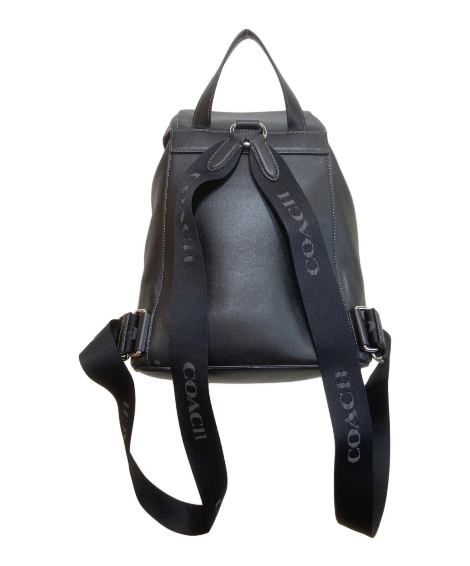 中古・古着通販】COACH (コーチ) ペースラージバックパック ブラック
