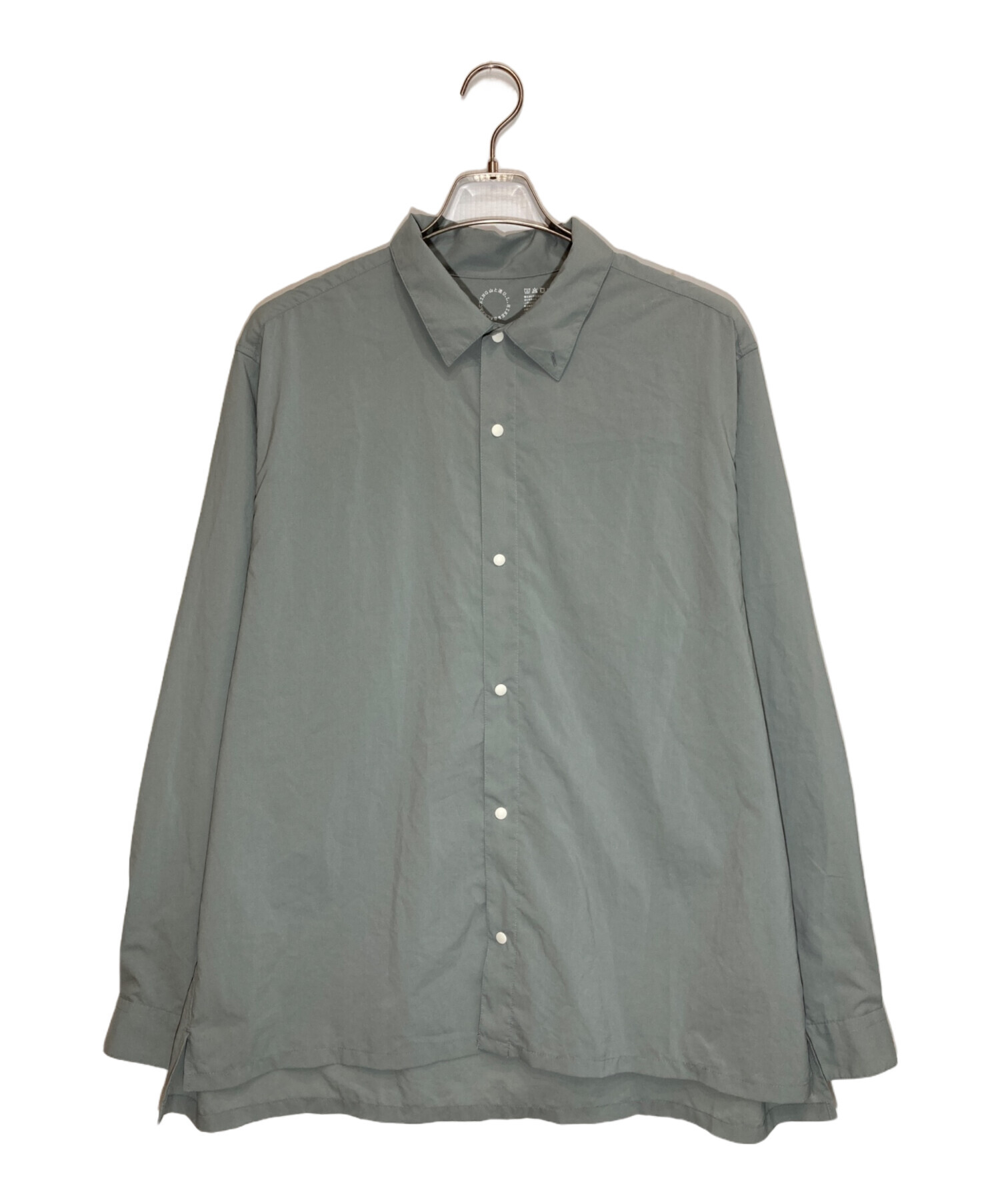中古・古着通販】山と道 (ヤマトミチ) Bamboo Shirt グレー サイズ:XL