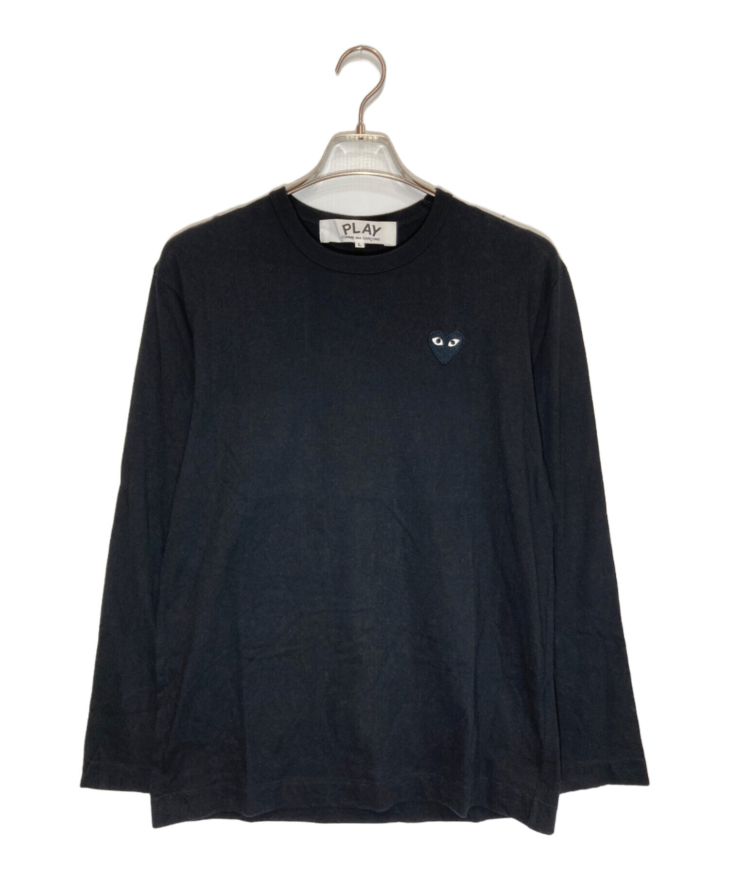 24AW PLAY COMME des GARCON ハートワッペン カットソー 中古・古着通販】PLAY COMME des GARCONS (プレイコムデギャルソン