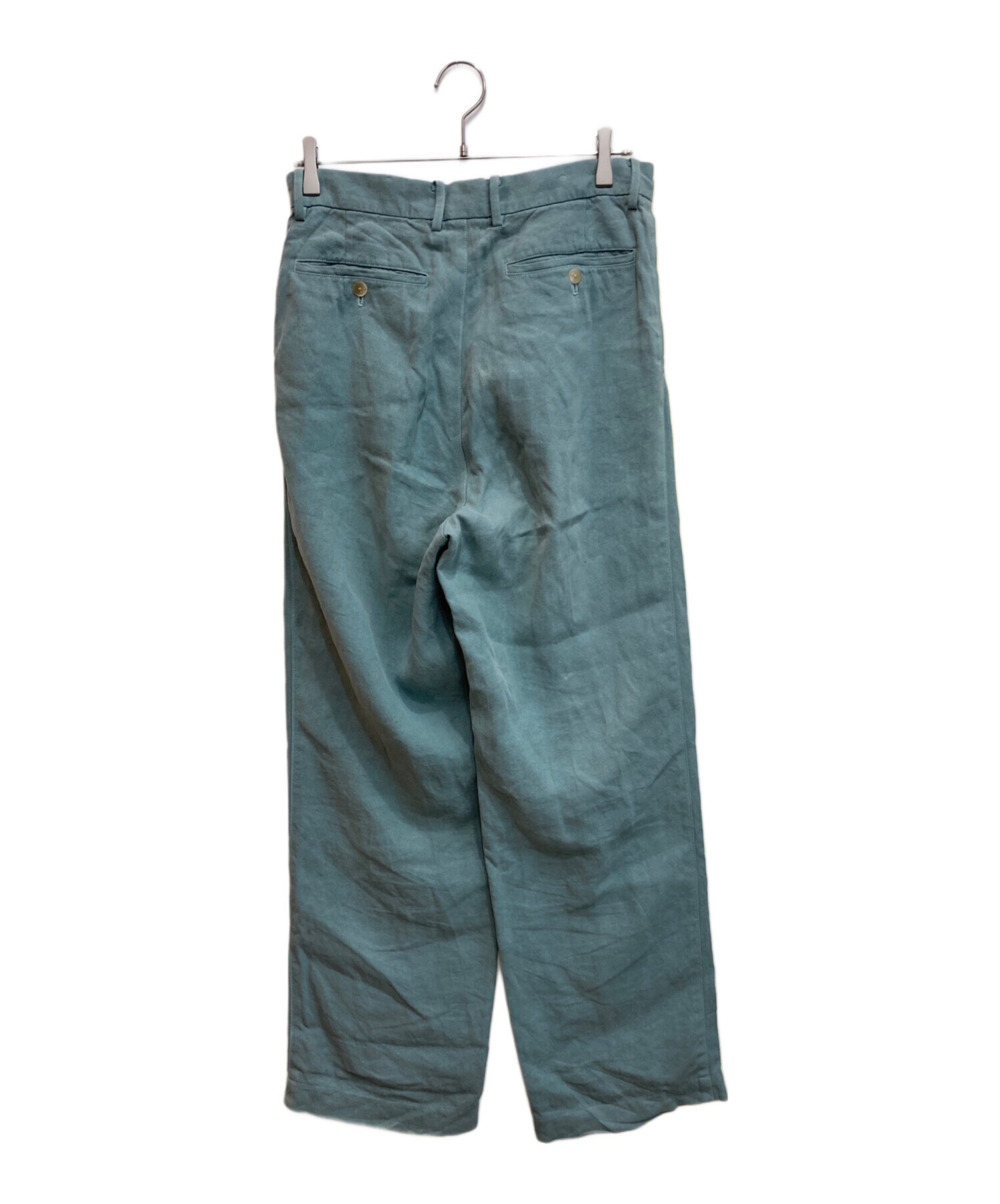 パンツ AURALEE washi duck canvas slacks 中古・古着通販】AURALEE (オーラリー) WASHI DUCK CANVAS SLACKS