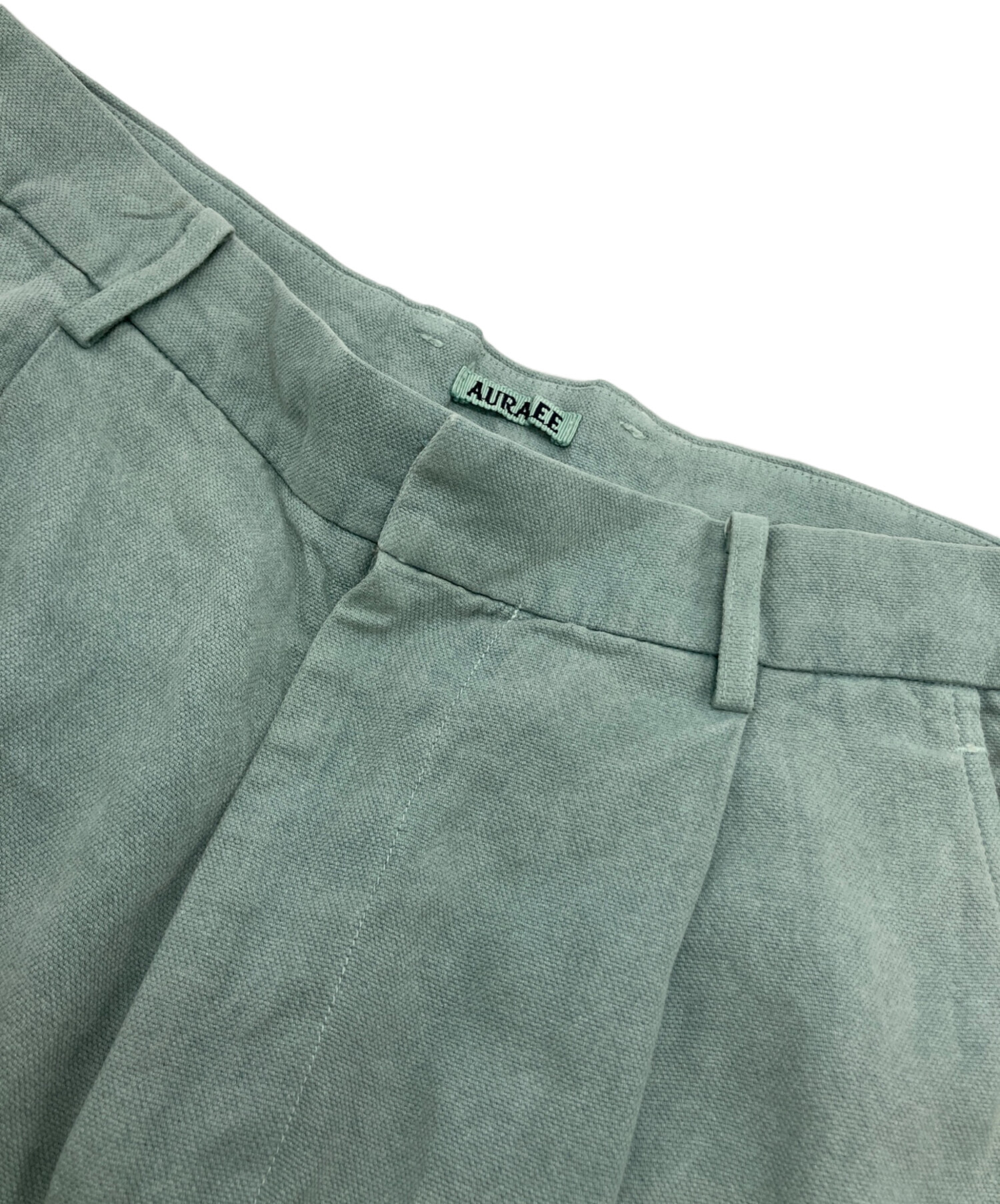 中古・古着通販】AURALEE (オーラリー) WASHI DUCK CANVAS SLACKS
