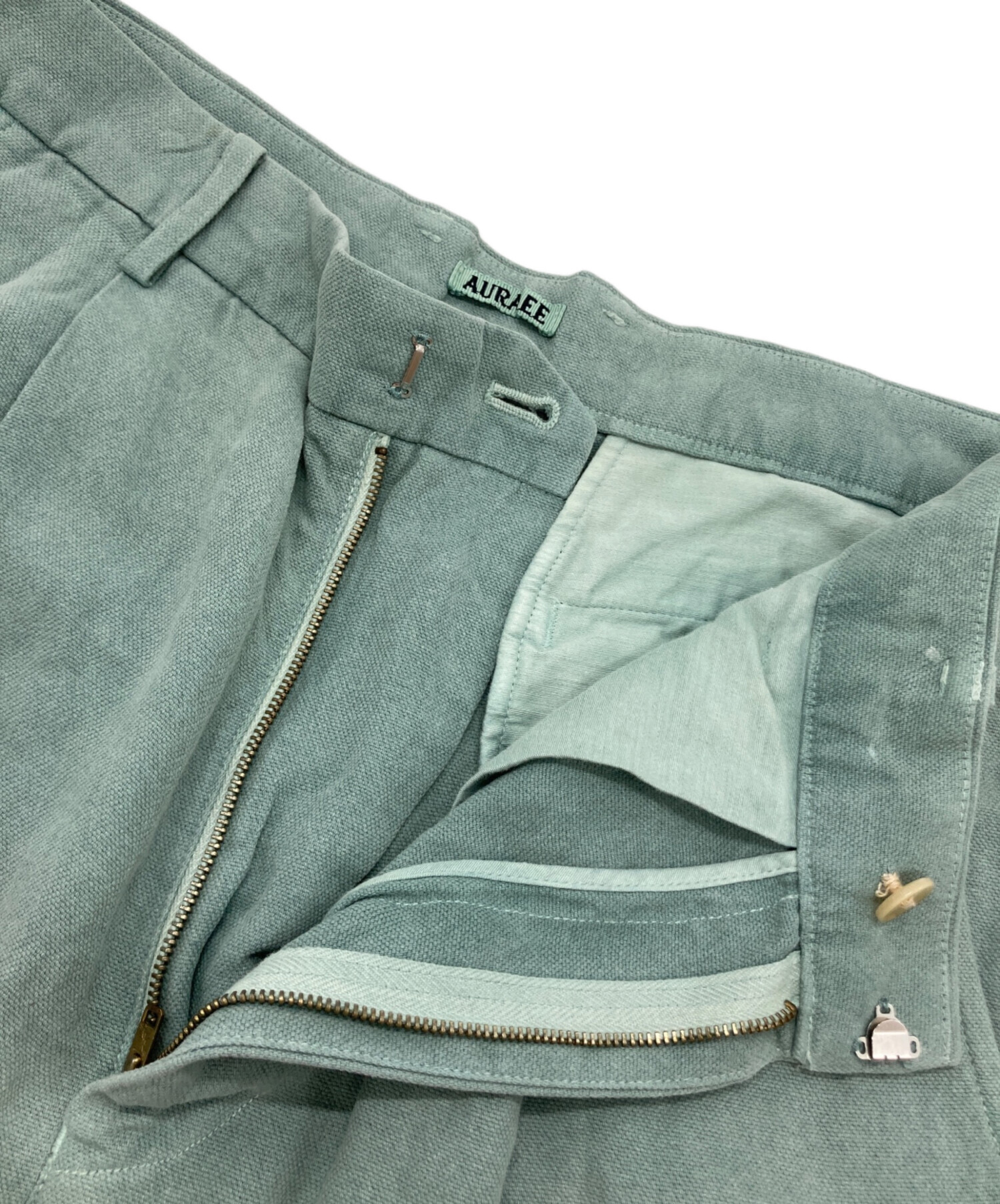 中古・古着通販】AURALEE (オーラリー) WASHI DUCK CANVAS SLACKS