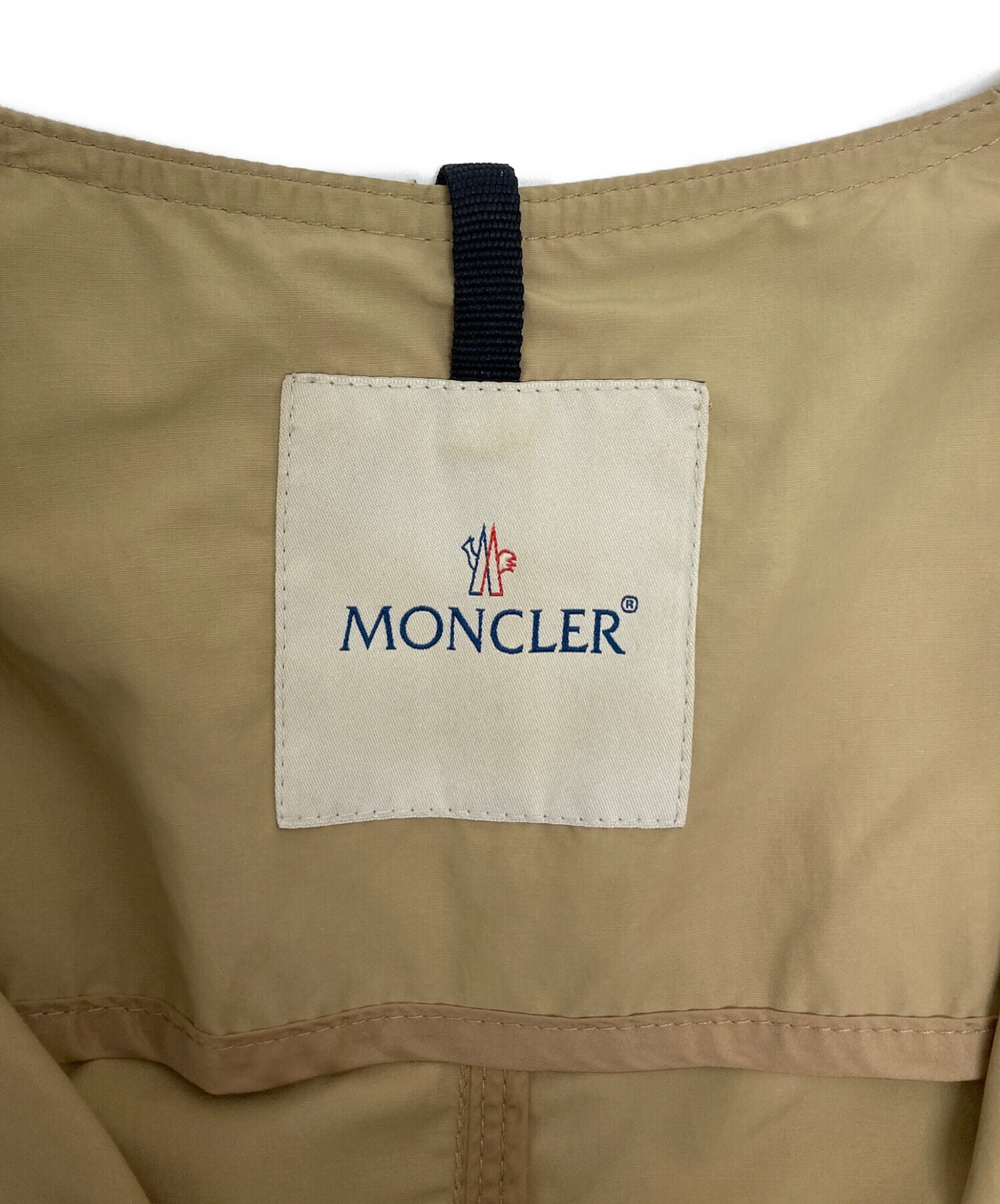 中古・古着通販】MONCLER (モンクレール) PETRA ノーカラートレンチ