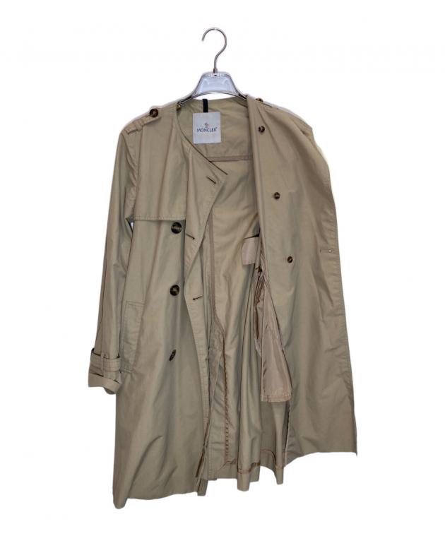 中古・古着通販】MONCLER (モンクレール) PETRA ノーカラートレンチ