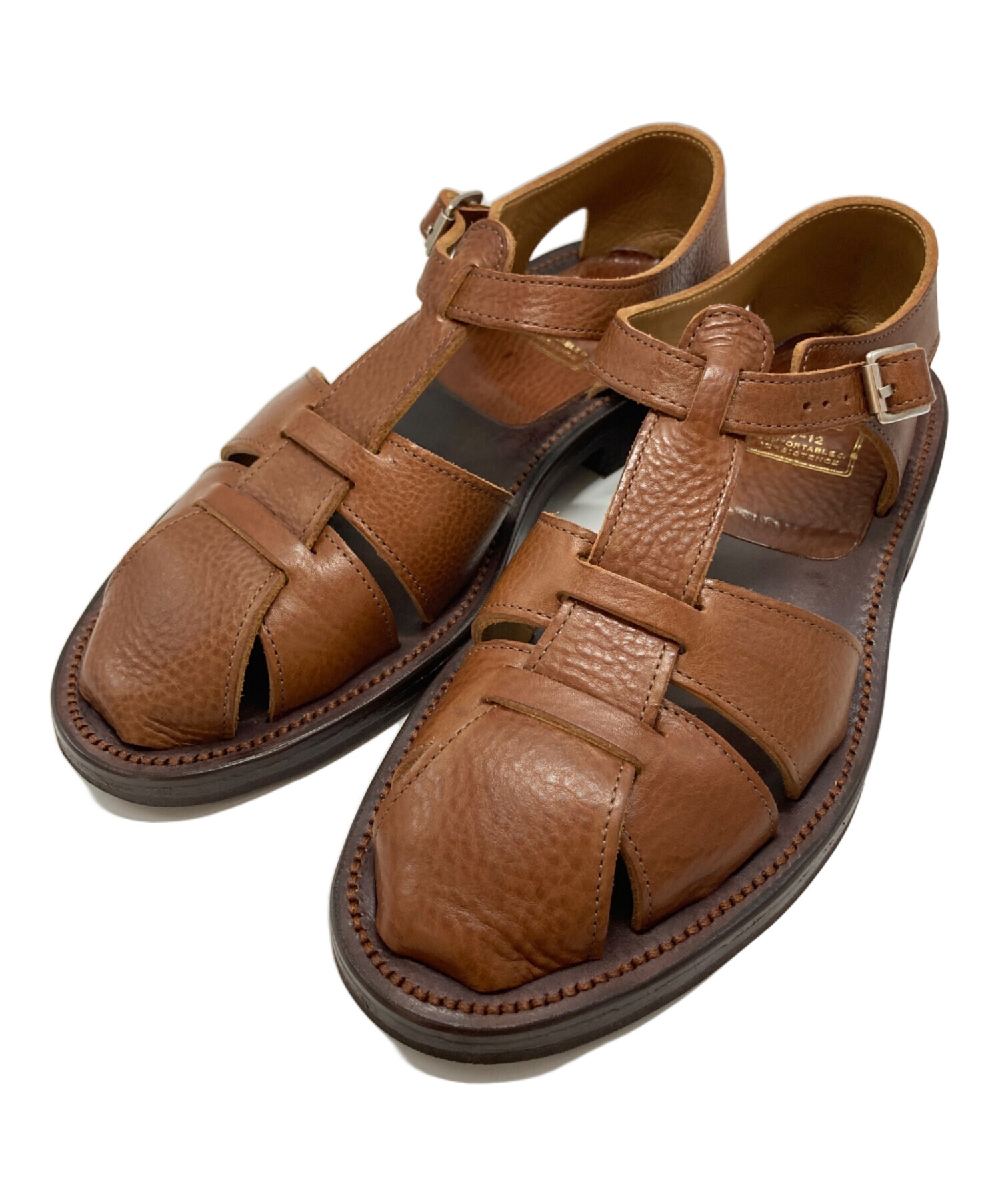 bruschetta shoes グルカサンダル 中古・古着通販】BRUSCHETTA SHOES (ブルスケッタ) グルカサンダル