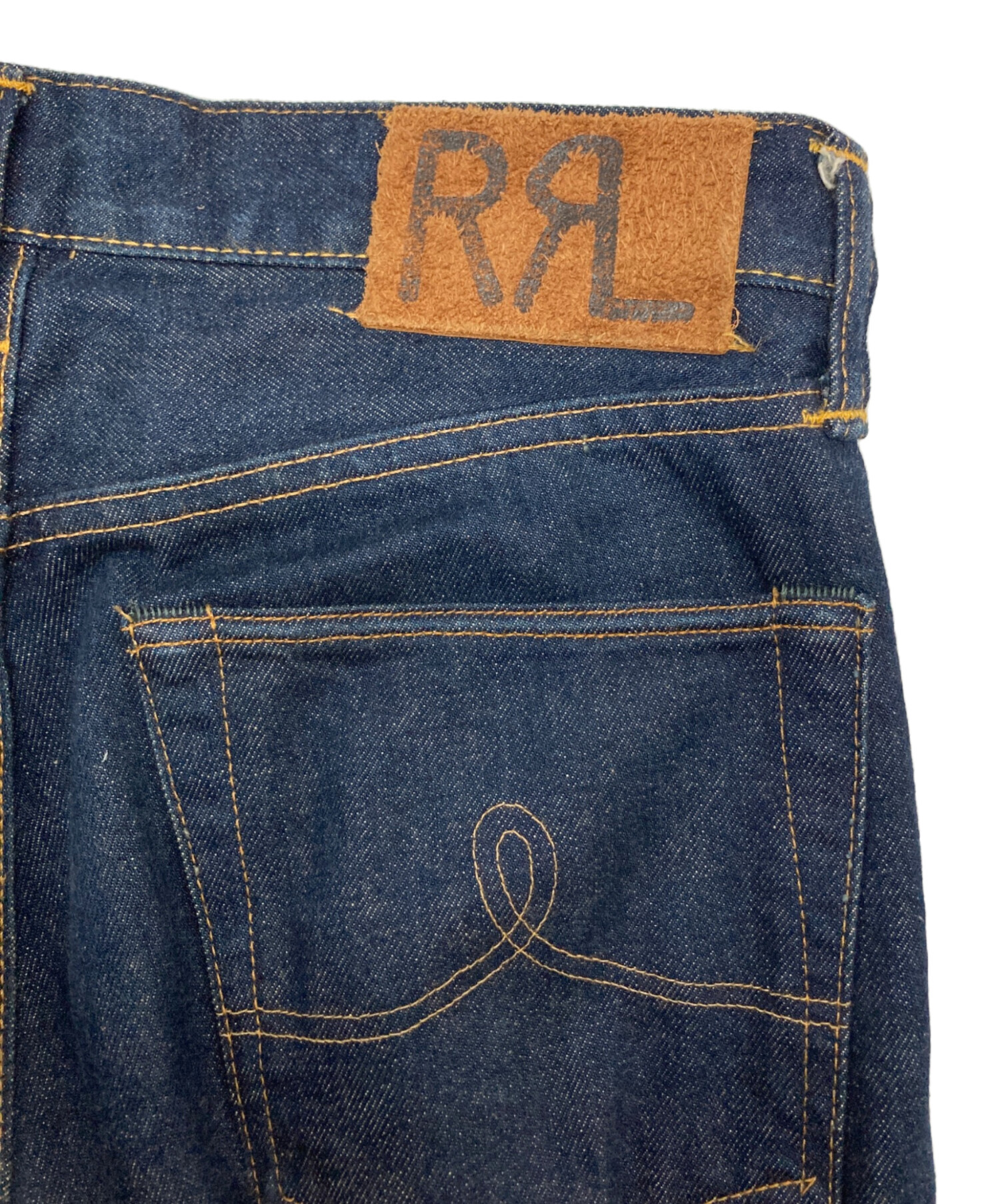 RRL ダブルアールエル JEANS セルビッチ W29/L30 中古・古着通販】RRL (ダブルアールエル) セルビッチデニムパンツ