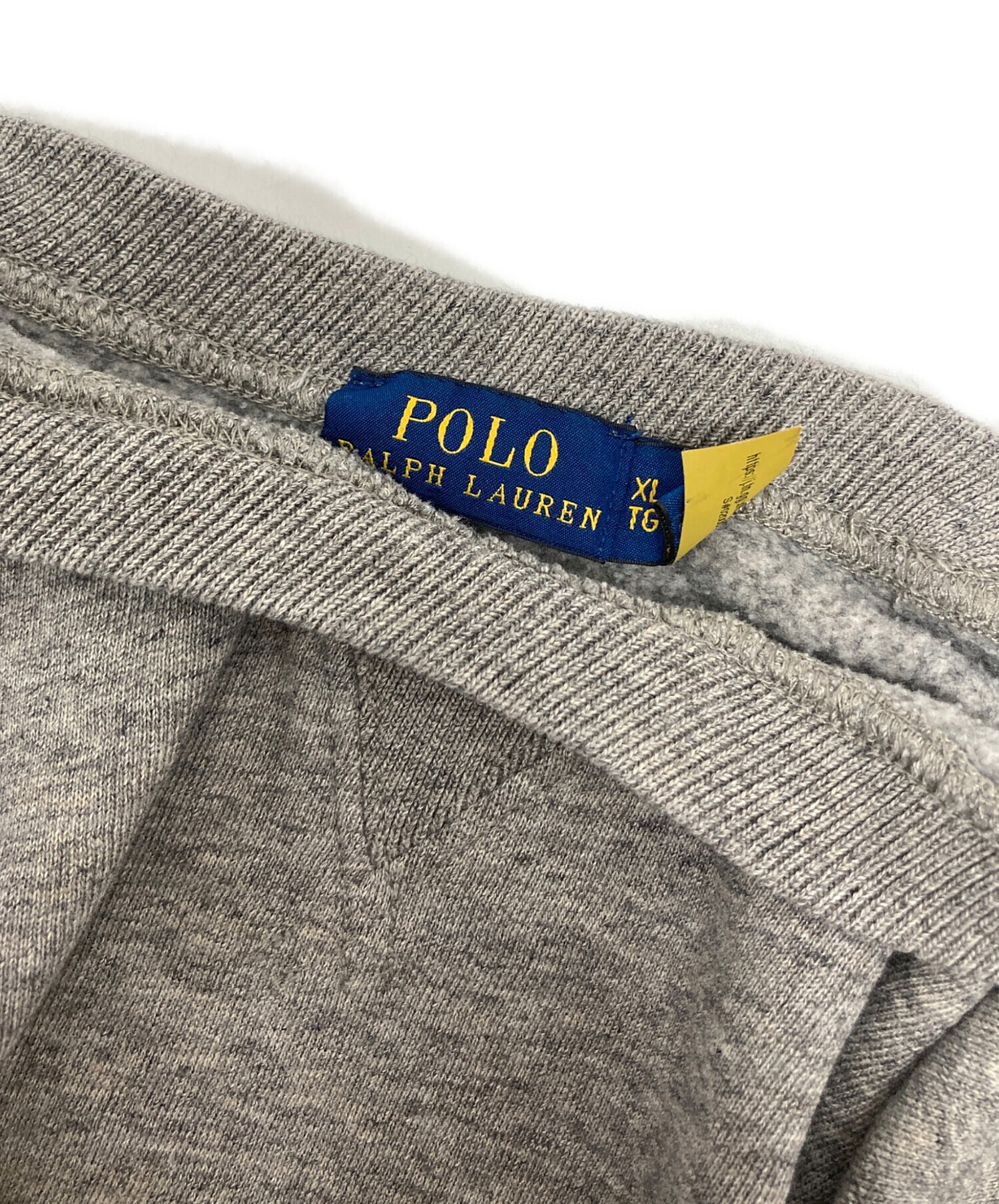中古・古着通販】POLO RALPH LAUREN (ポロ・ラルフローレン) 裏起毛V